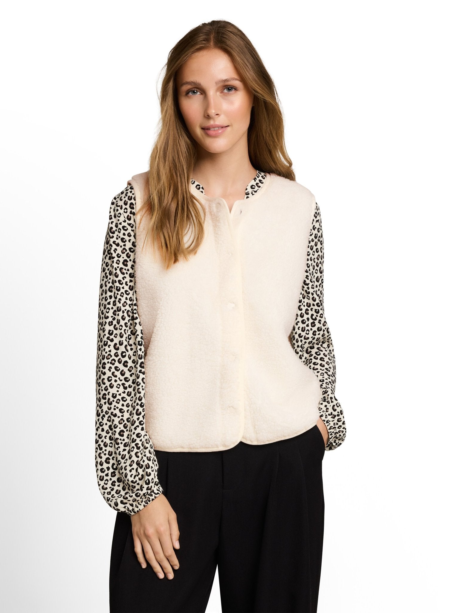Tom Tailor denim Damen Sweatjacken Off White