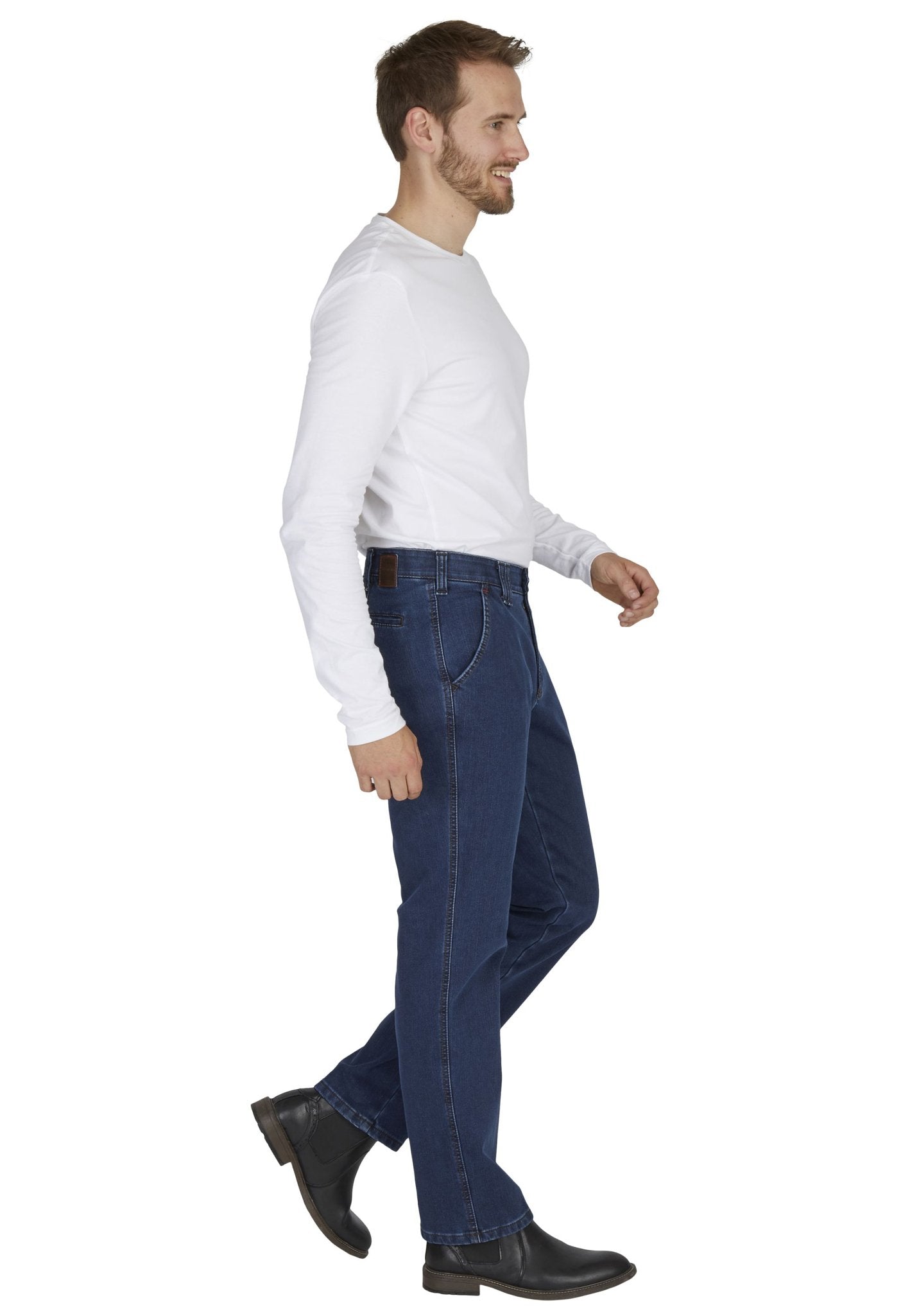 Hinrichs Herren Hosen Blau