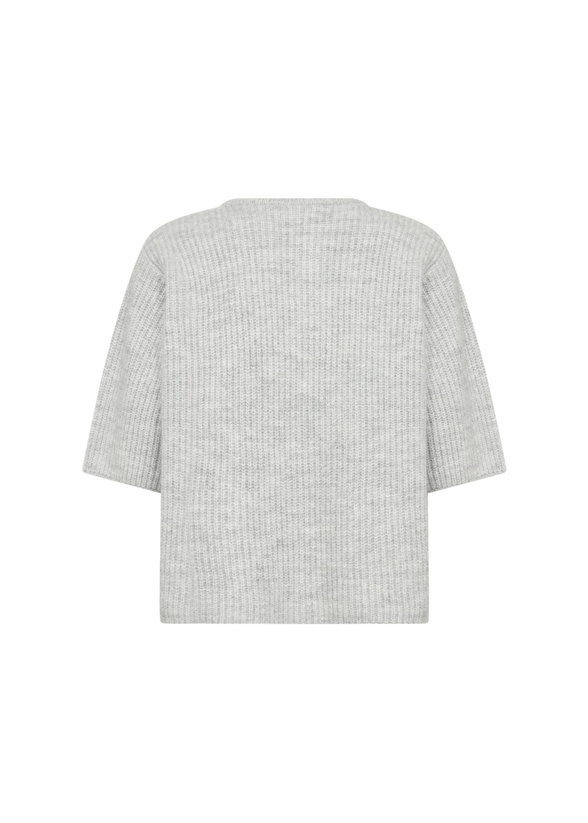 Soya Concept Damen Strickjacken Lt Grey Melange