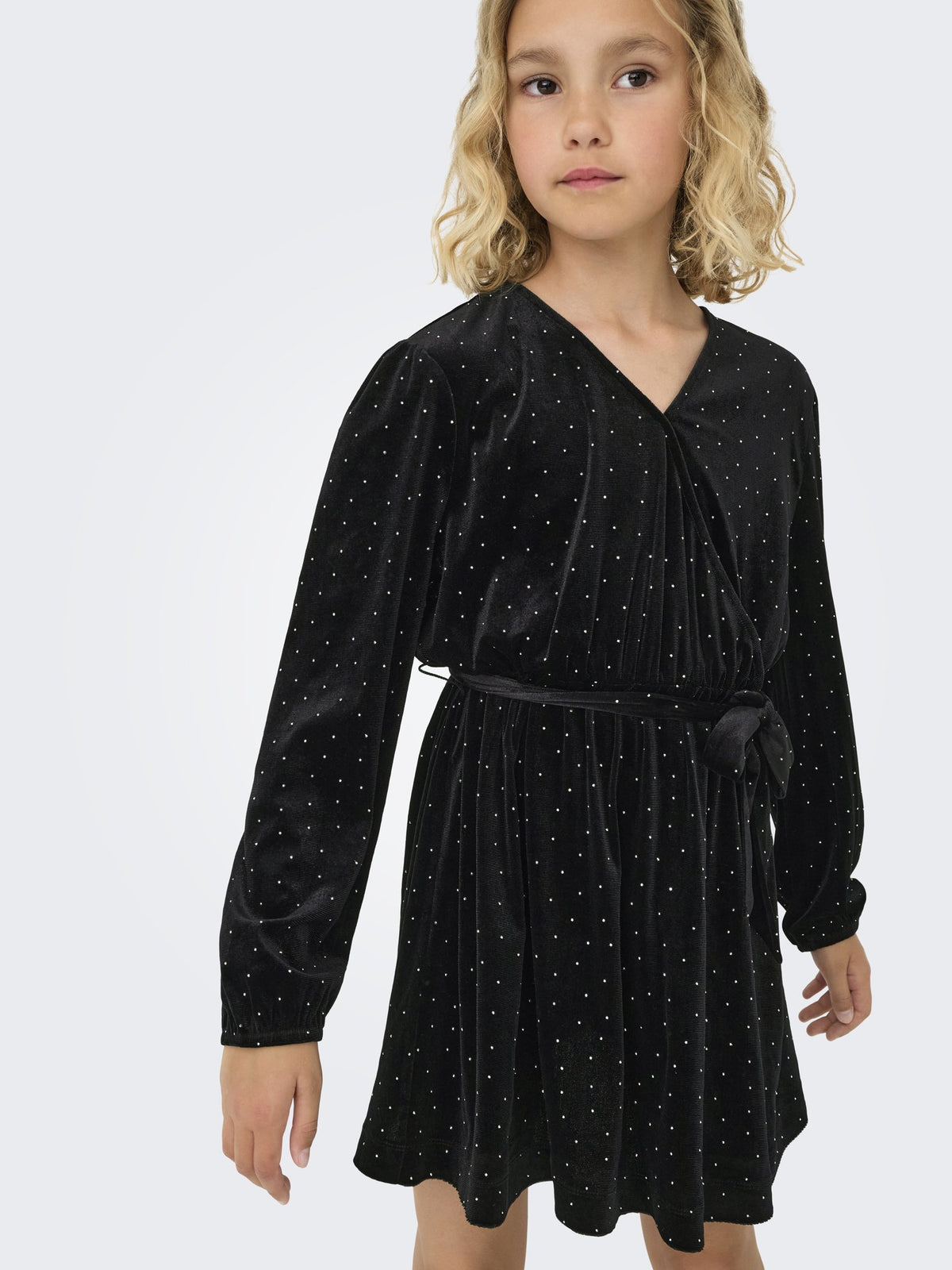 Only Mädchen Kleider Black/Silver St