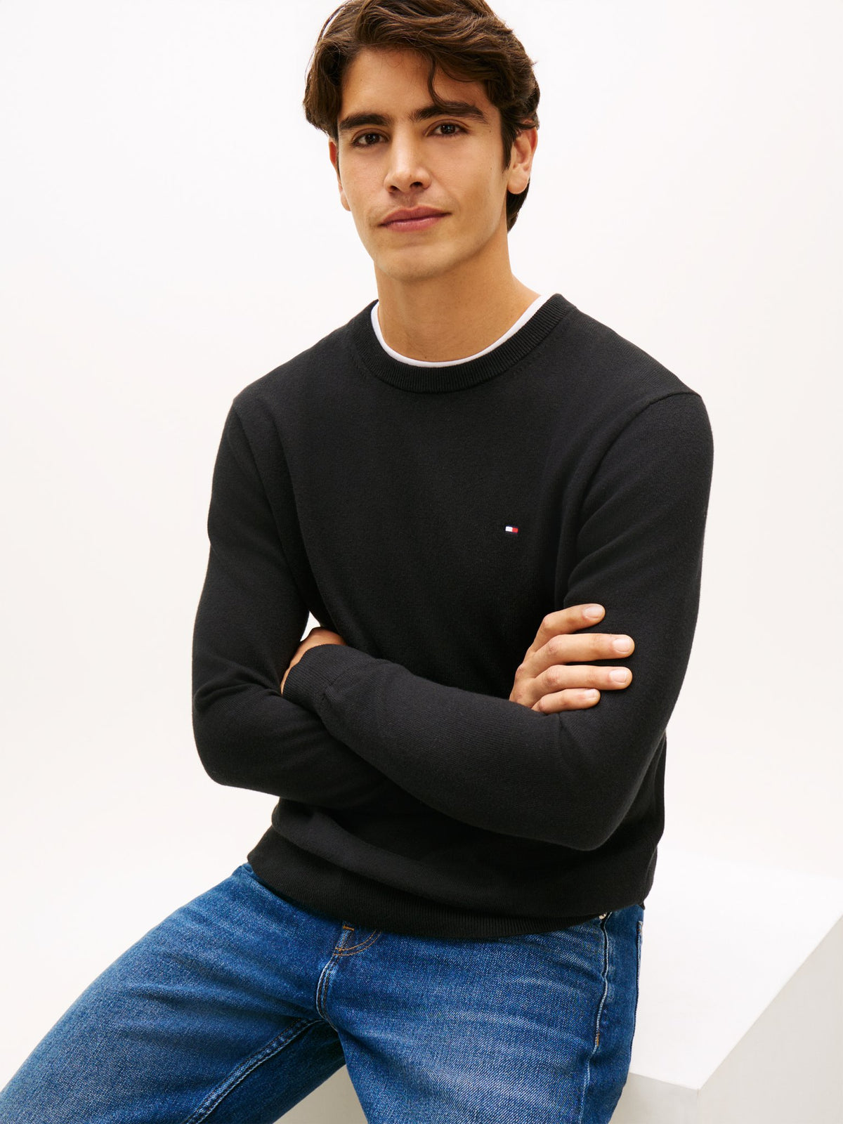 Tommy Hilfiger Herren Sweatshirts Bds Black