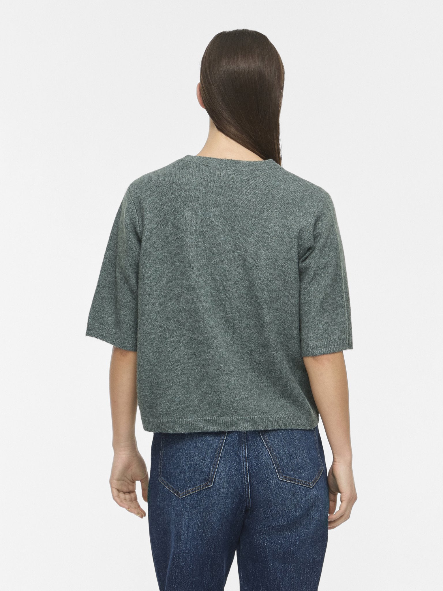 Vila Damen Strickjacken Balsam Green/Me