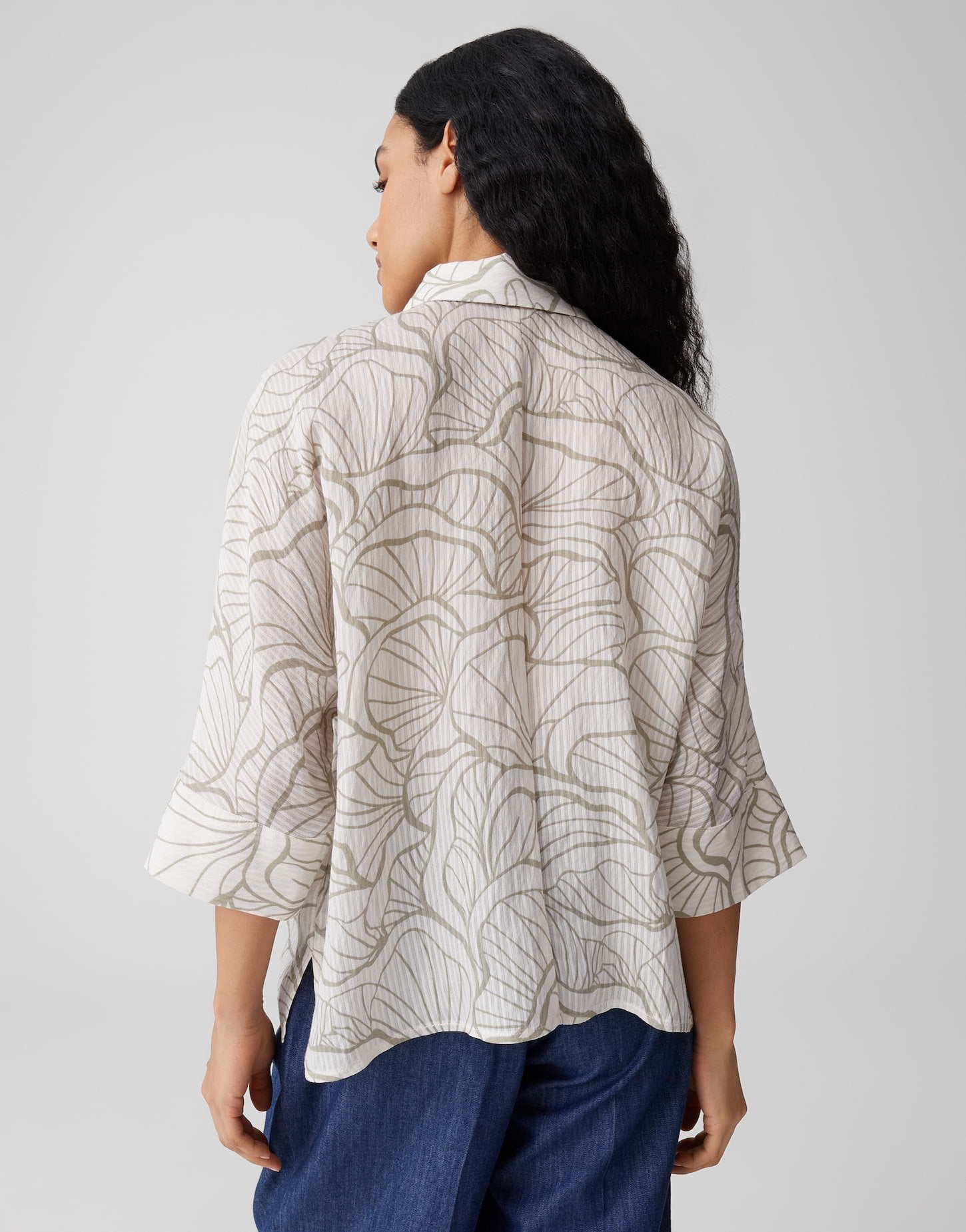 Opus Damen Blusen Pale Olive