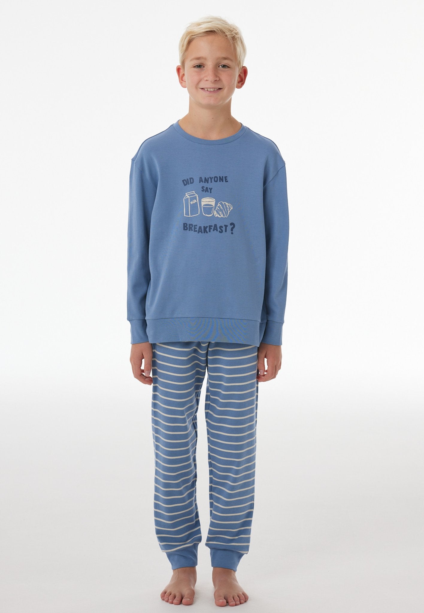Schiesser Kinder Blaugrau