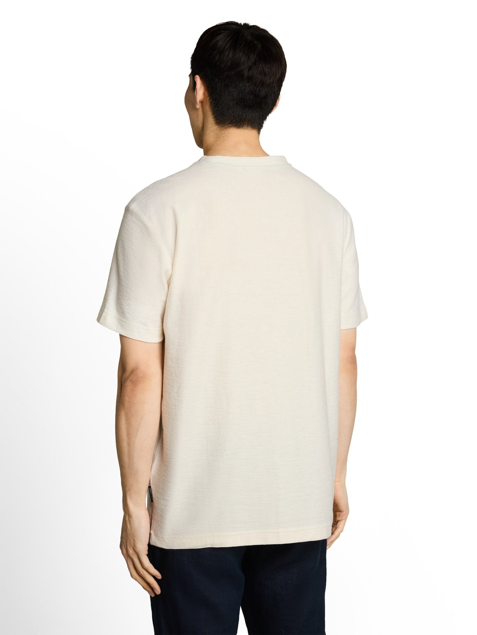 Tom Tailor Herren T-Shirts kurz Gardenia White