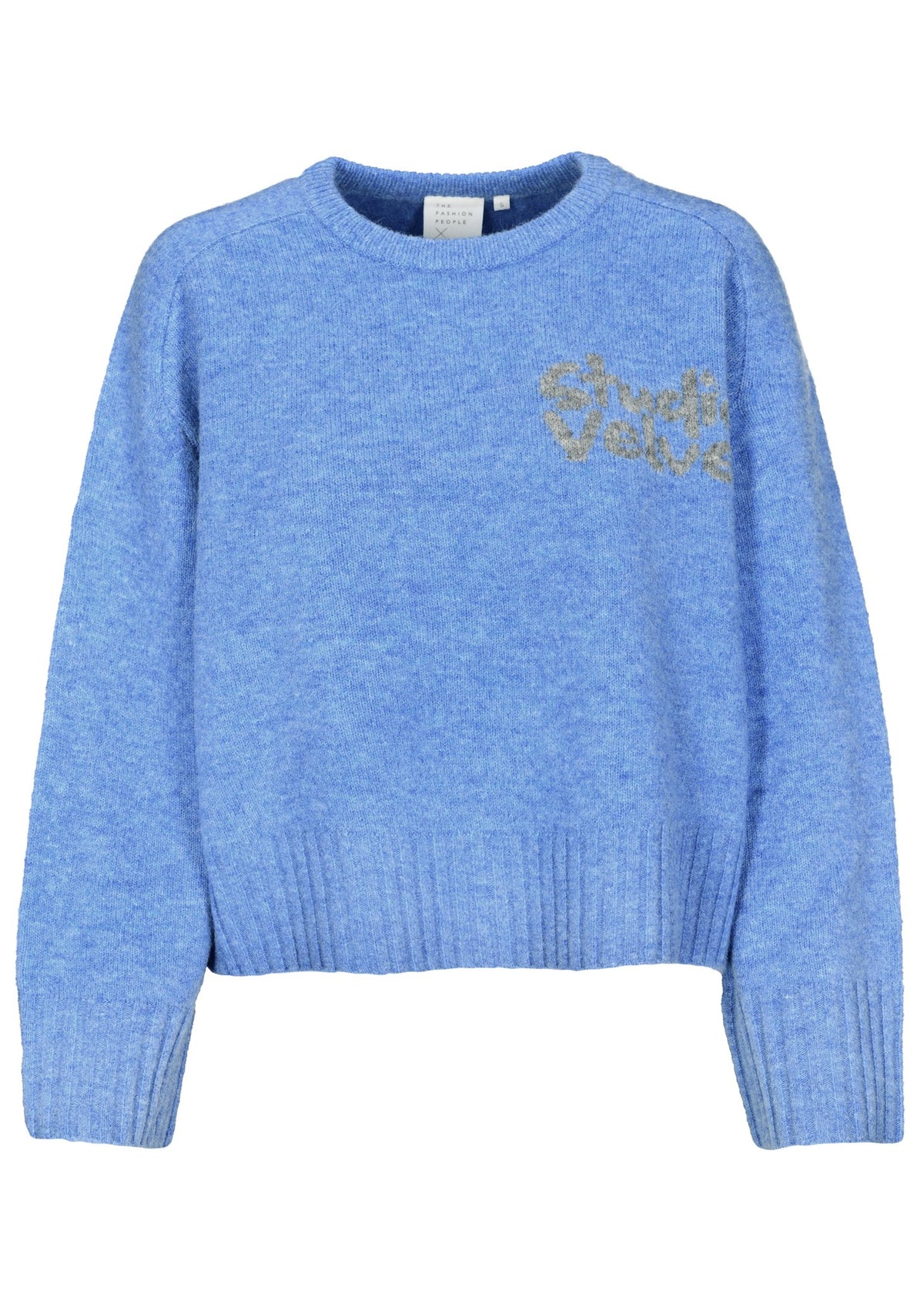 Fashion People Damen Pullover Polar Blue Mela