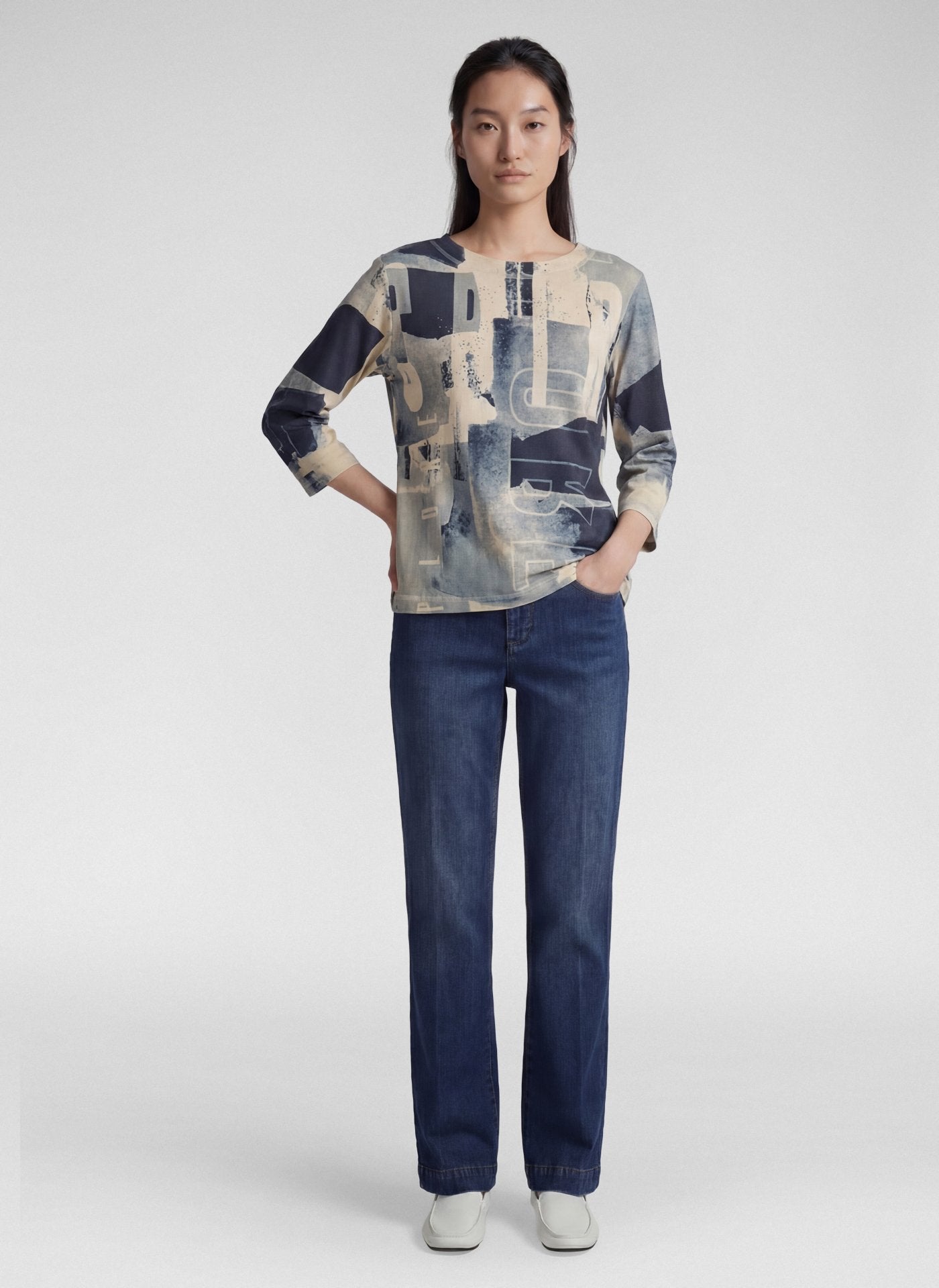Rabe Damen T-Shirts Biskuit