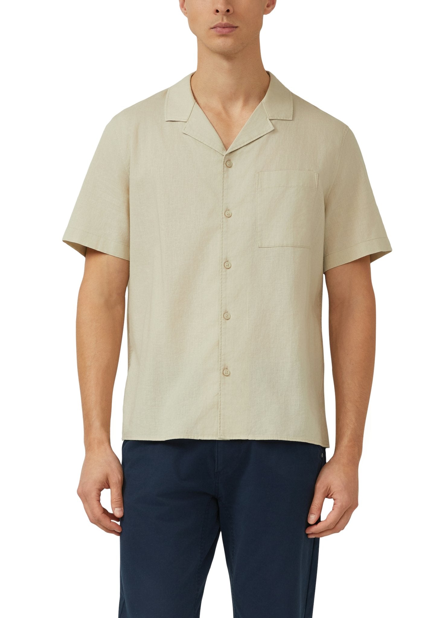S. Oliver red Herren Hemden kurz Brown