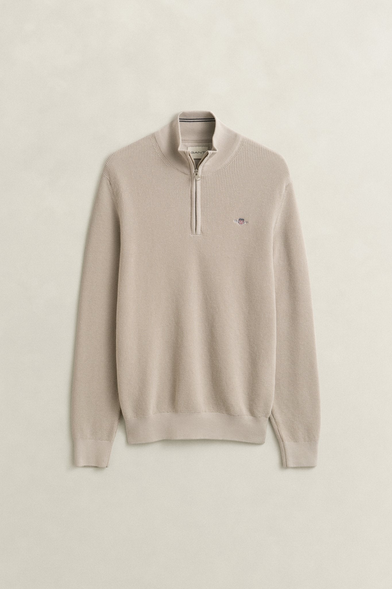 Gant Herren Pullover  Clay Beige