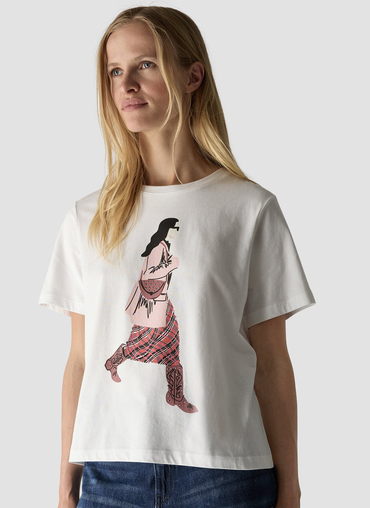 Le Comte Damen T-Shirts Natur