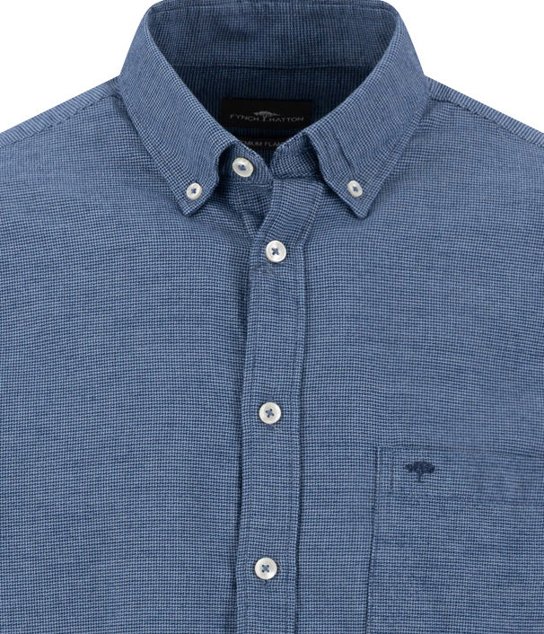Fynch-Hatton Herren Hemden Air Blue