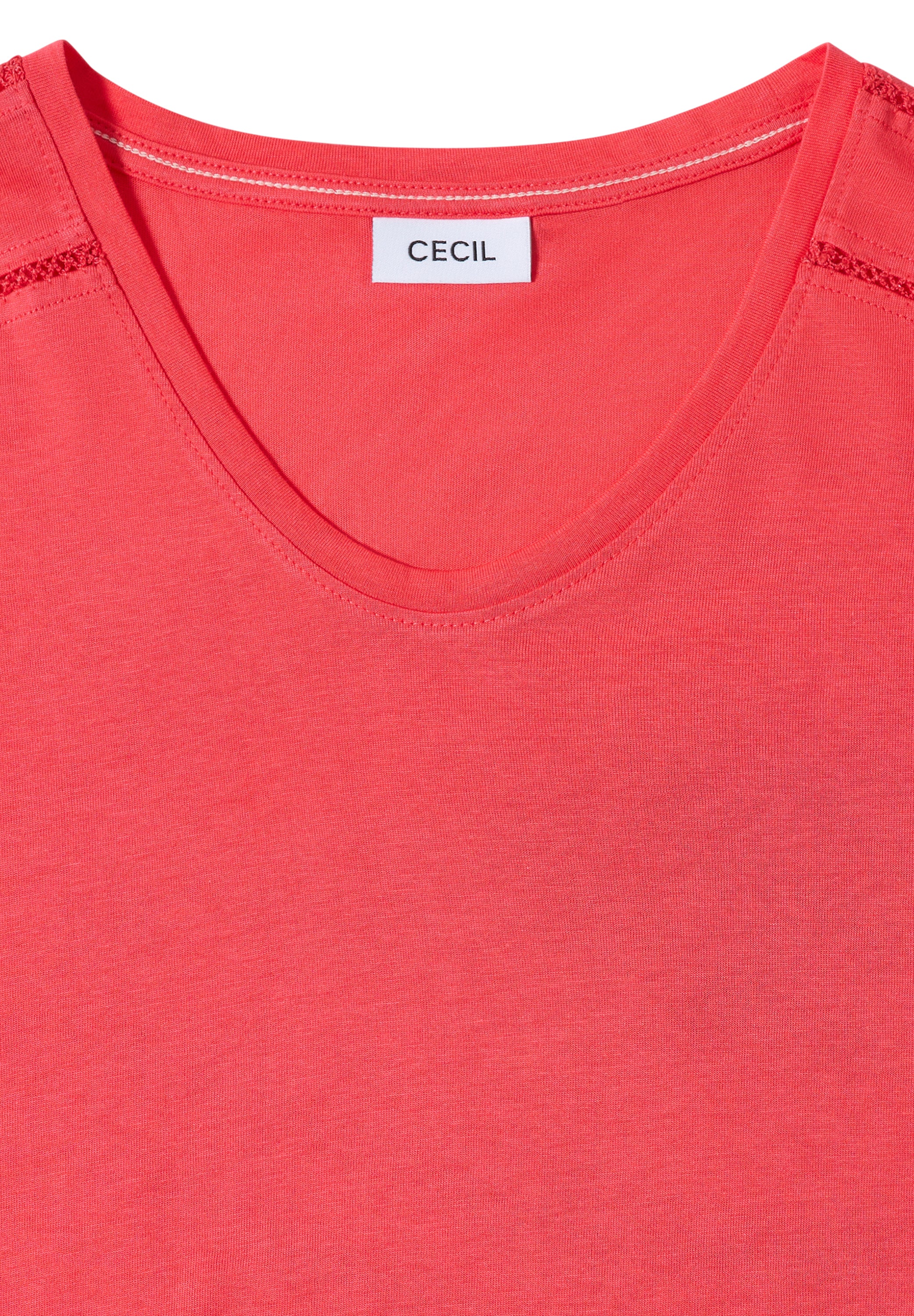 Cecil Damen T-Shirts  Coral