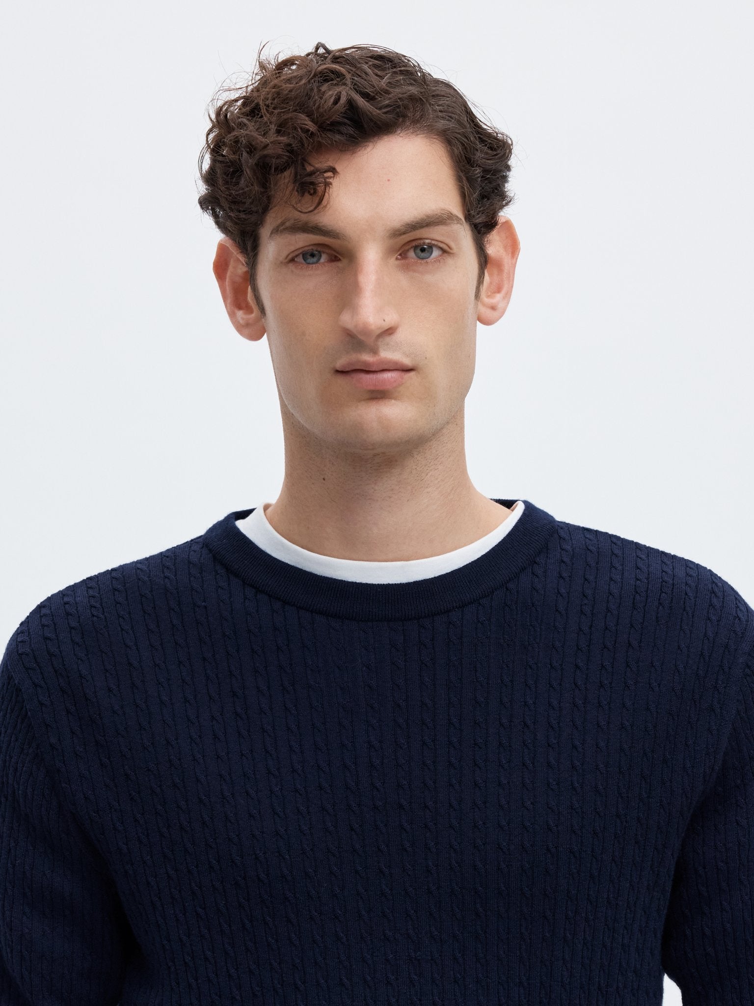 Selected homme Herren Pullover Navy Bla