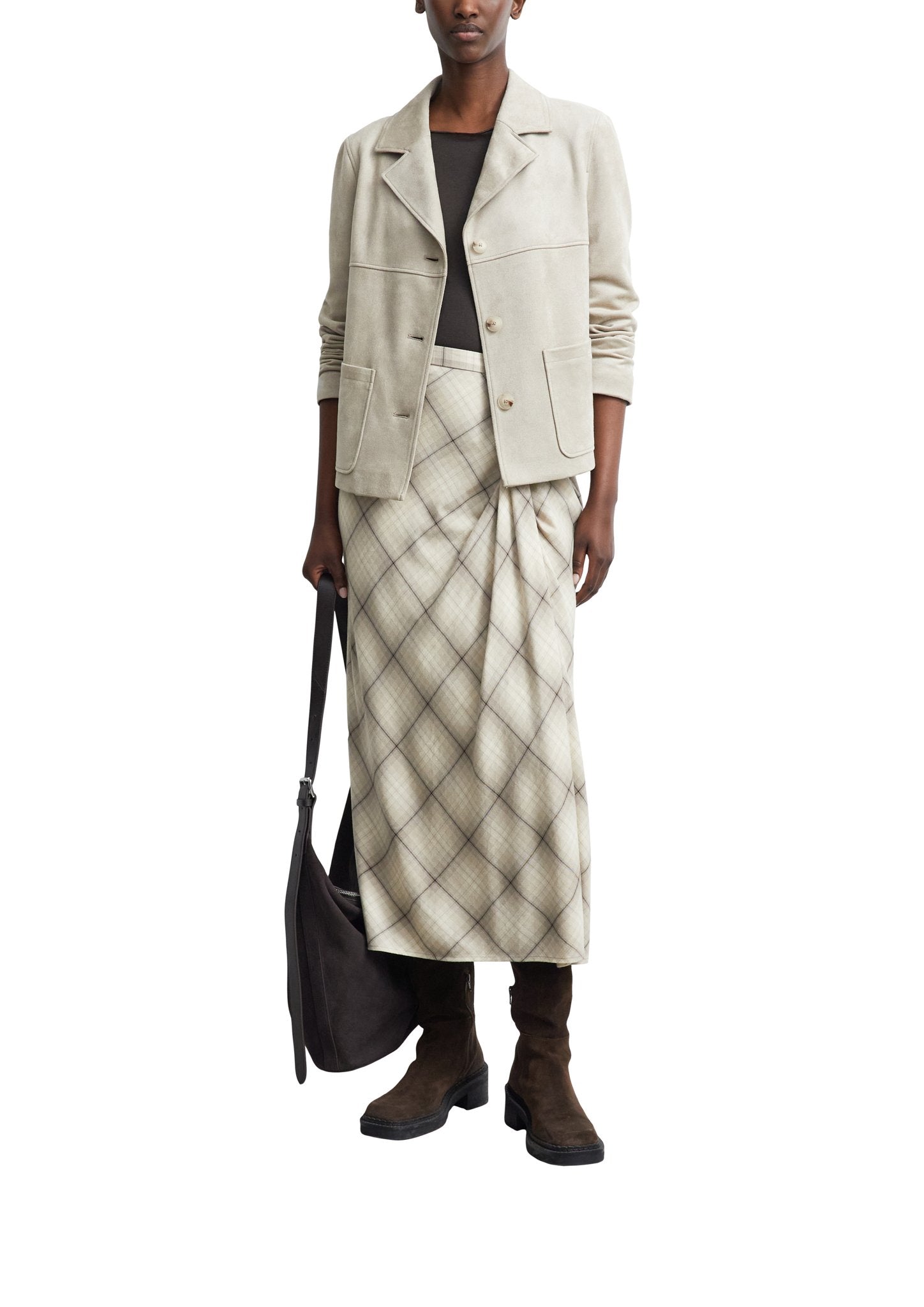 Comma Damen Blazer Brown