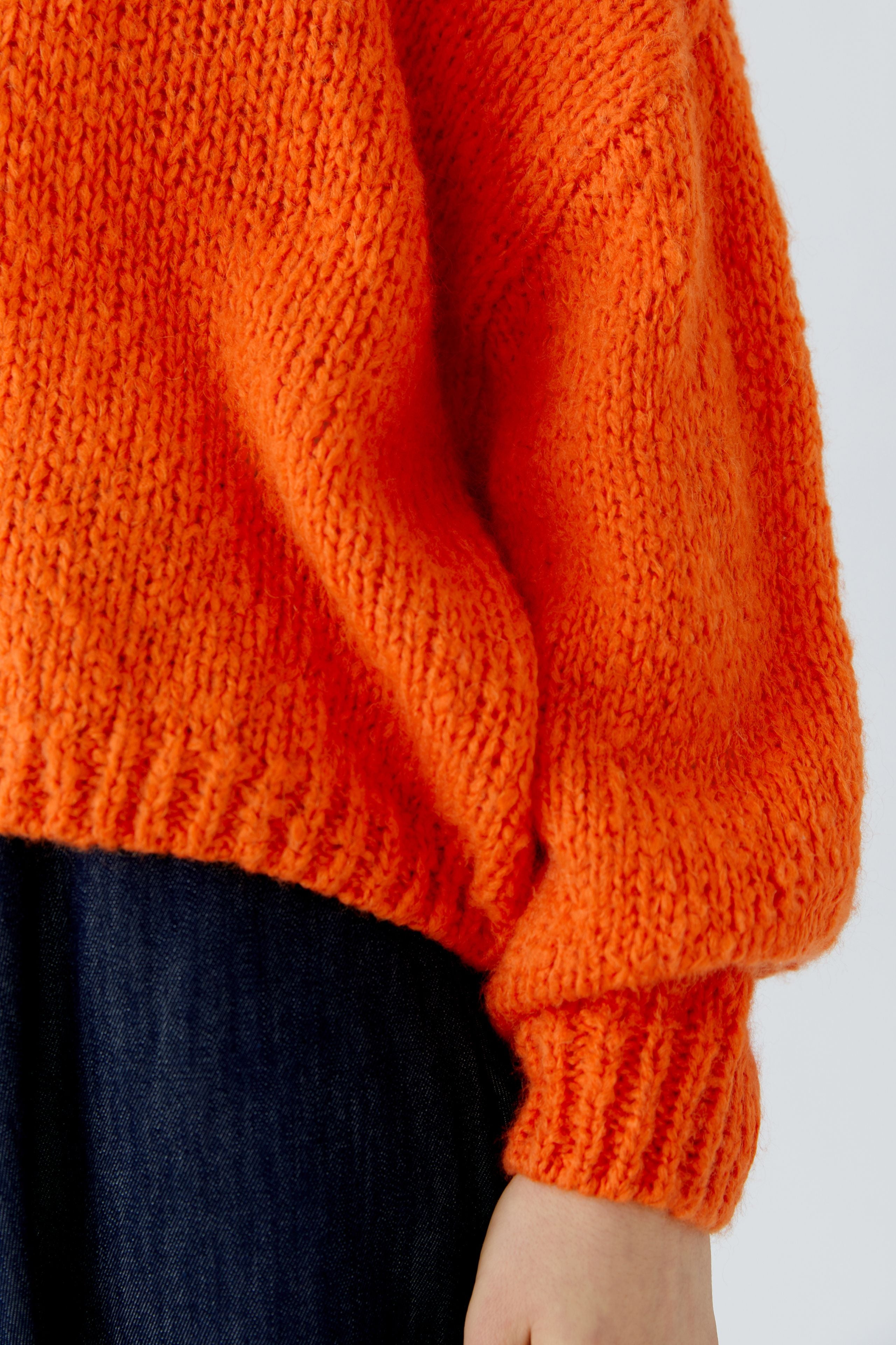 Oui Damen Pullover  Orangeade