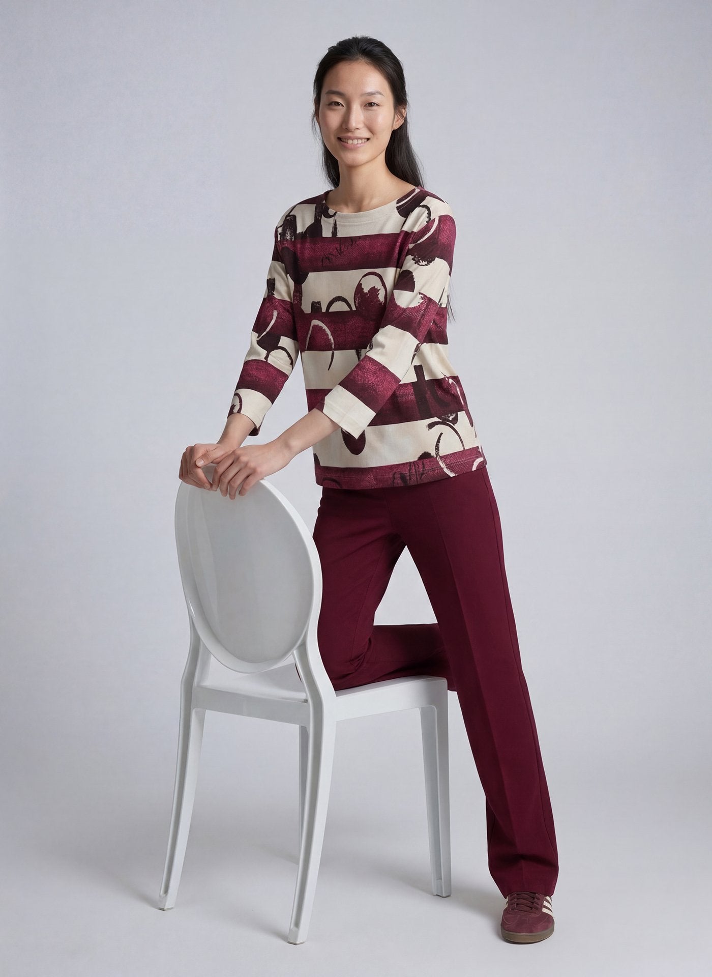 Rabe Damen T-Shirts Merlot