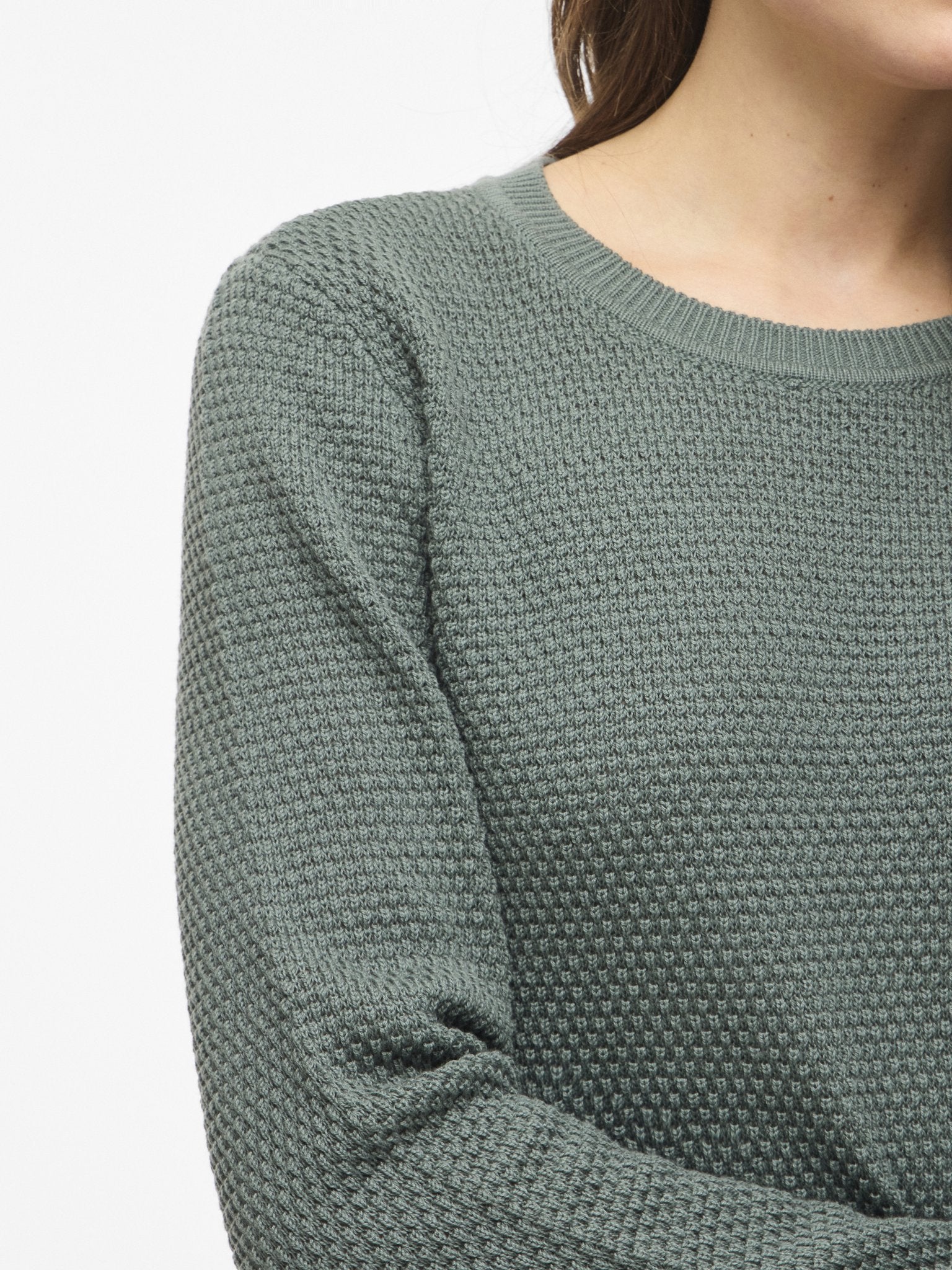 Vila Damen Pullover Balsam Green