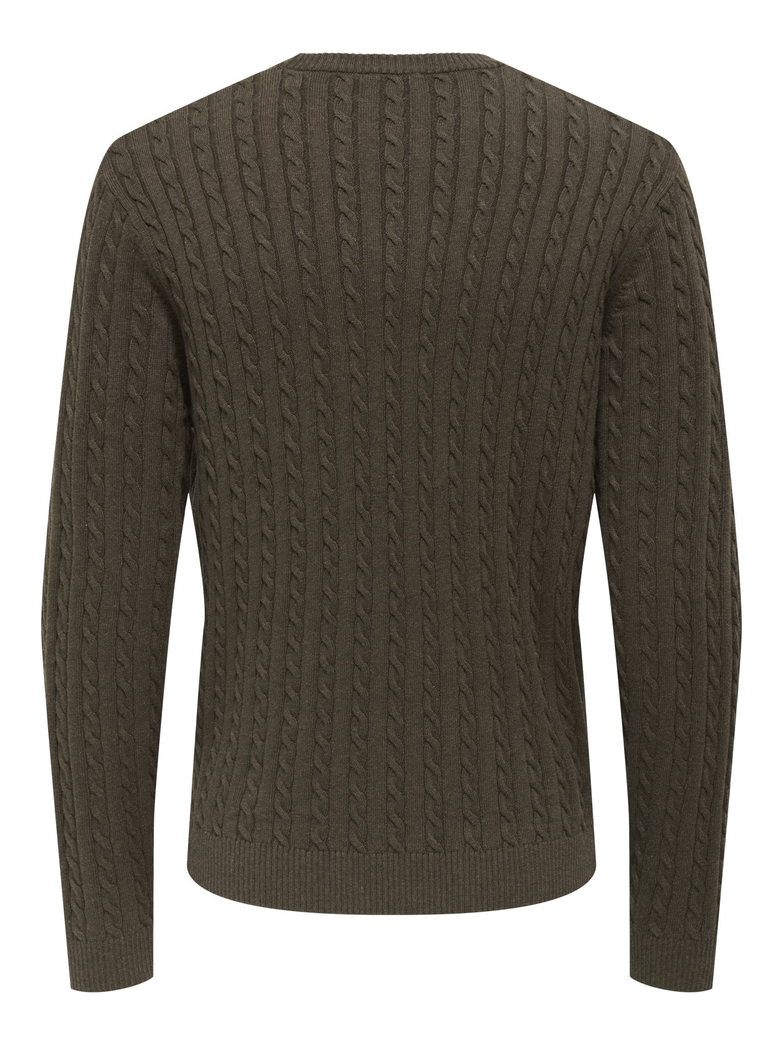 Only & Sons Herren Pullover Coffee Bean/Mel