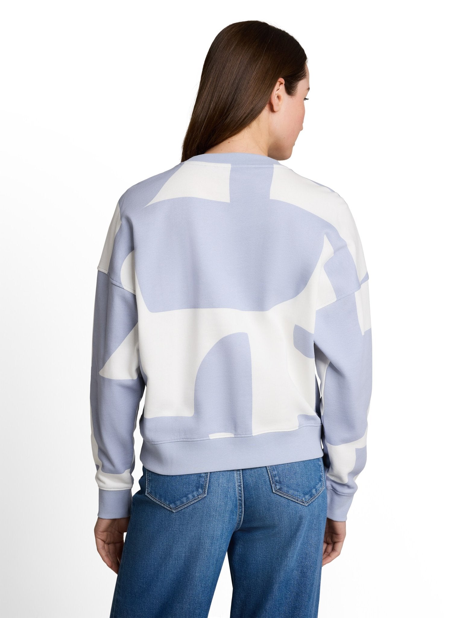 Tom Tailor denim Damen Sweatshirts Foggy Blue Big