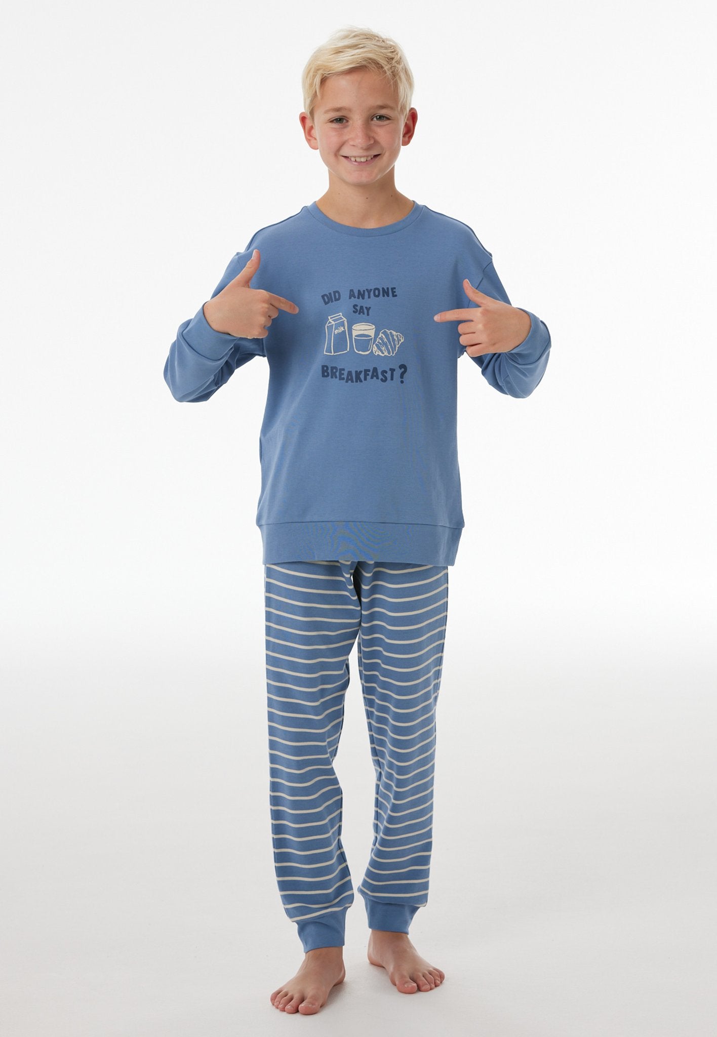 Schiesser Kinder Blaugrau