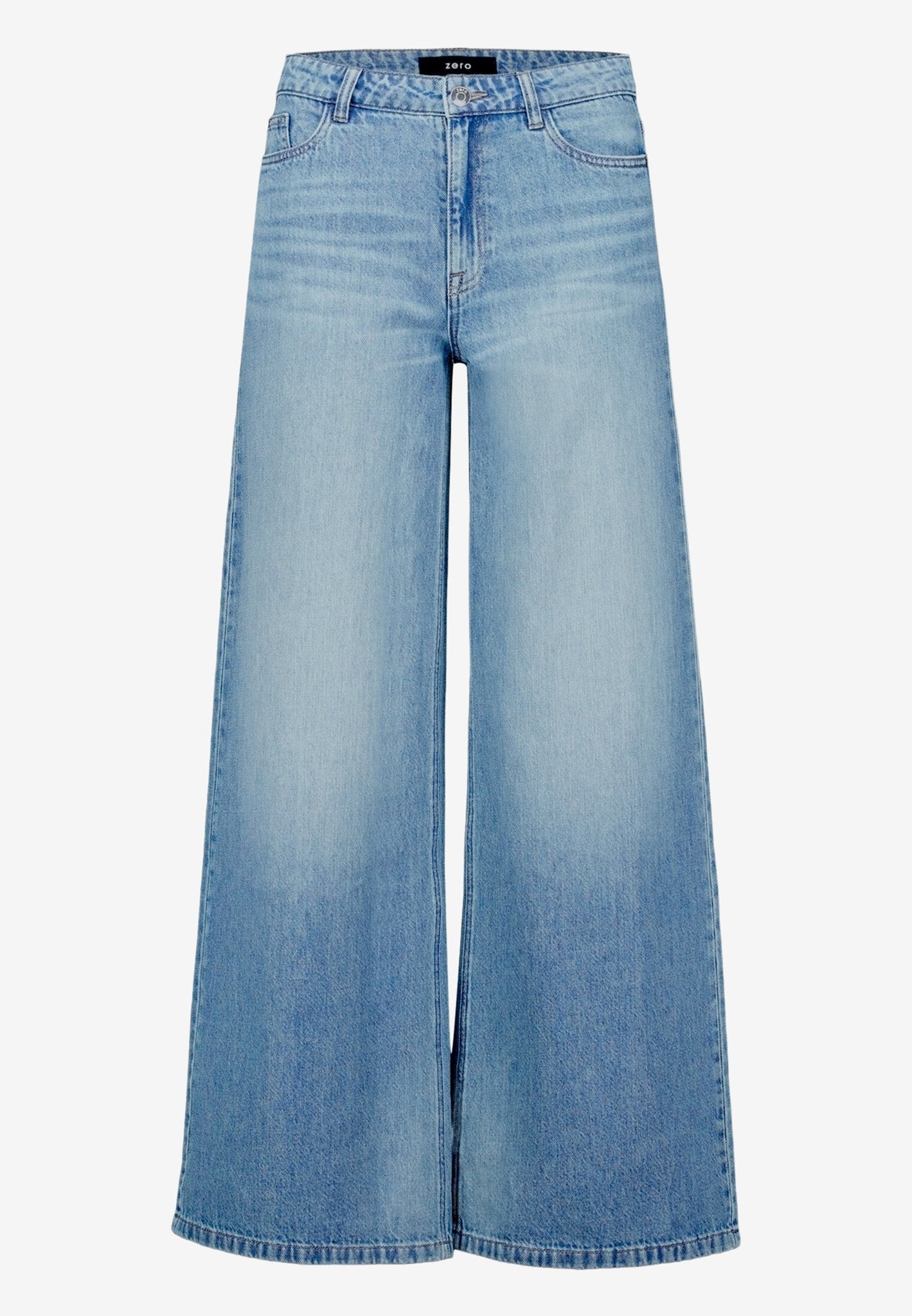 Zero Damen Jeans Middle Blue Den