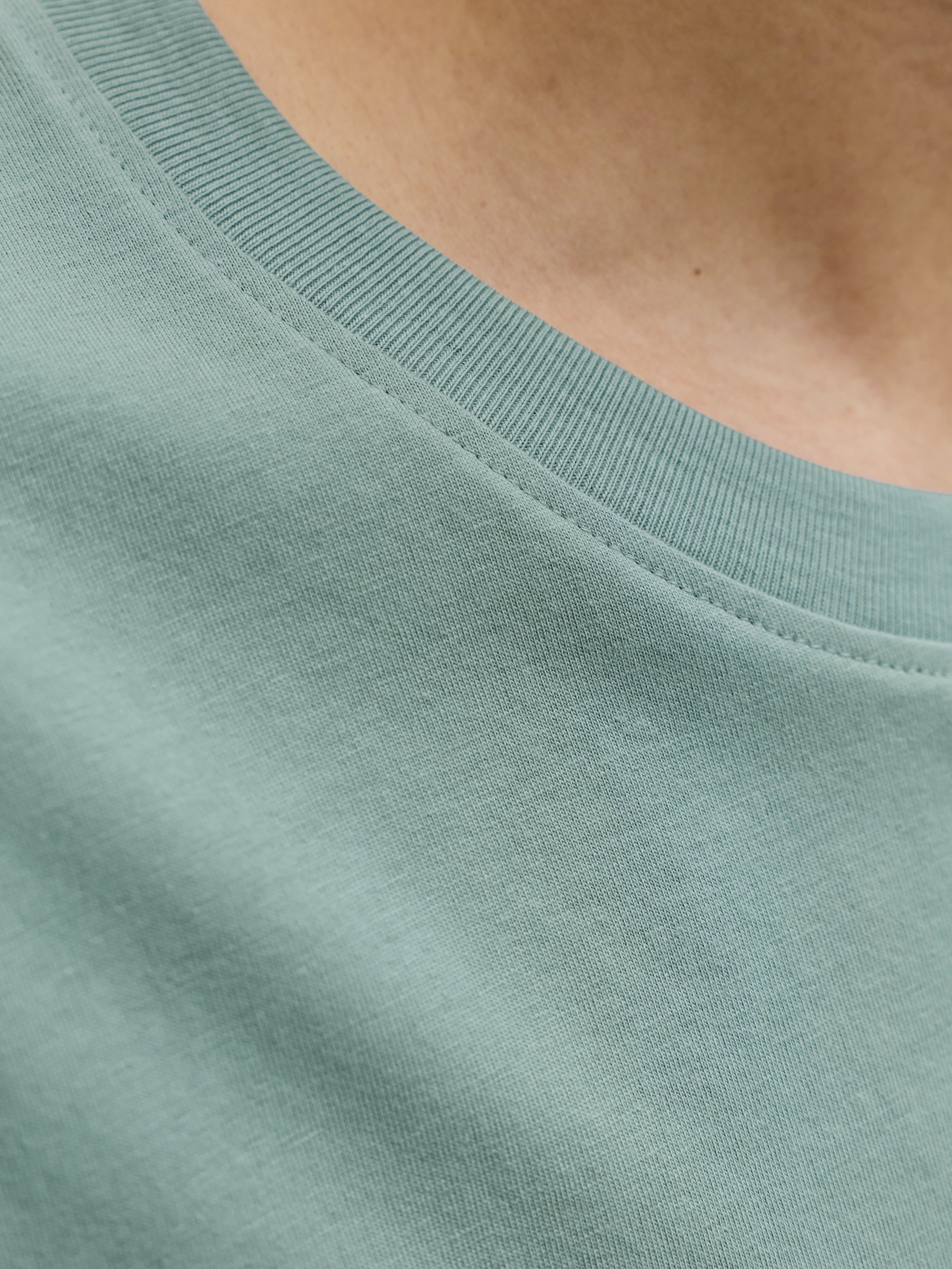 Jack & Jones Herren T-Shirts kurz Mineral Blue