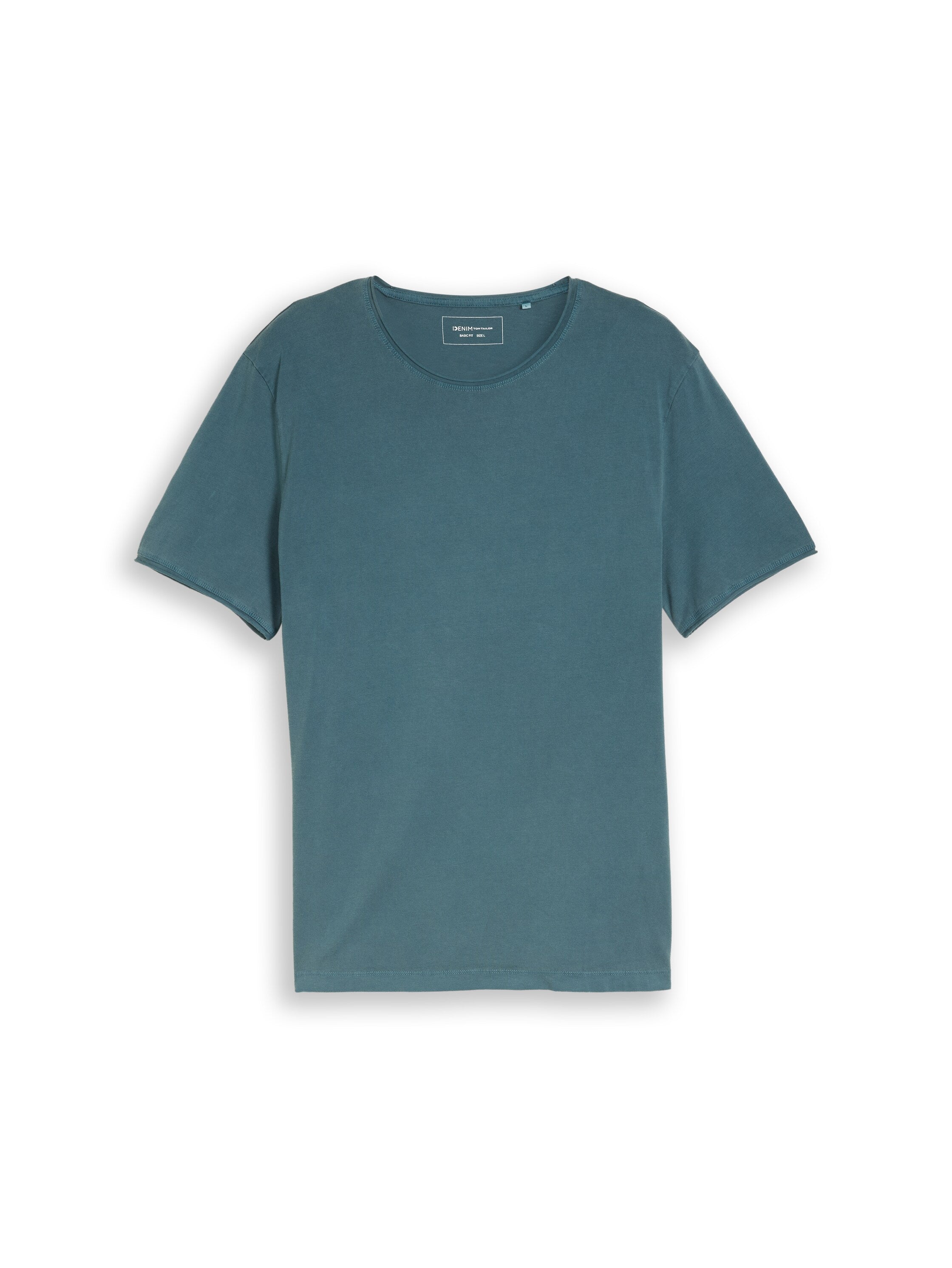 Tom Tailor denim Herren T-Shirts kurz Tide Petrol