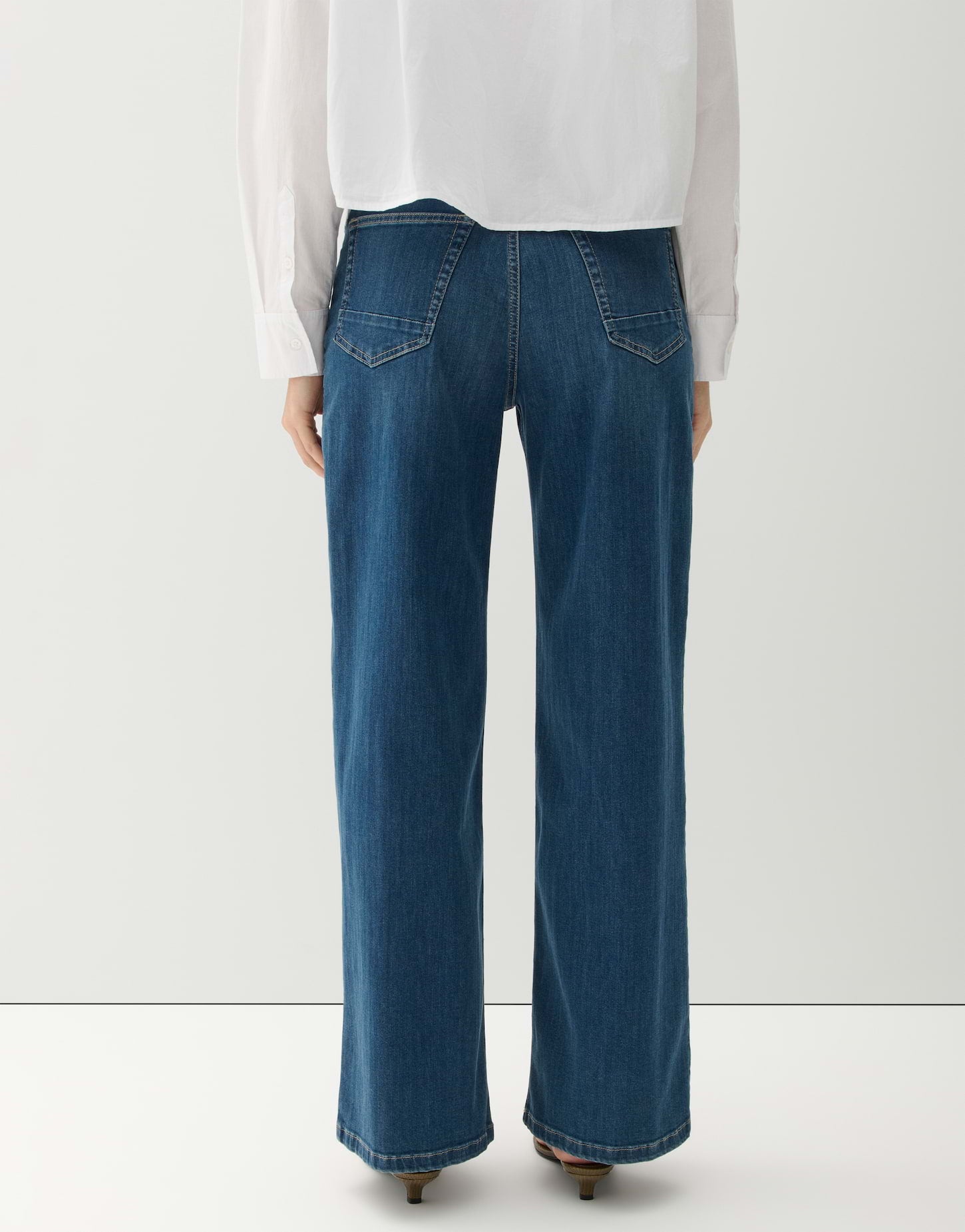 Opus Pants Damen Jeans  Dark Blue