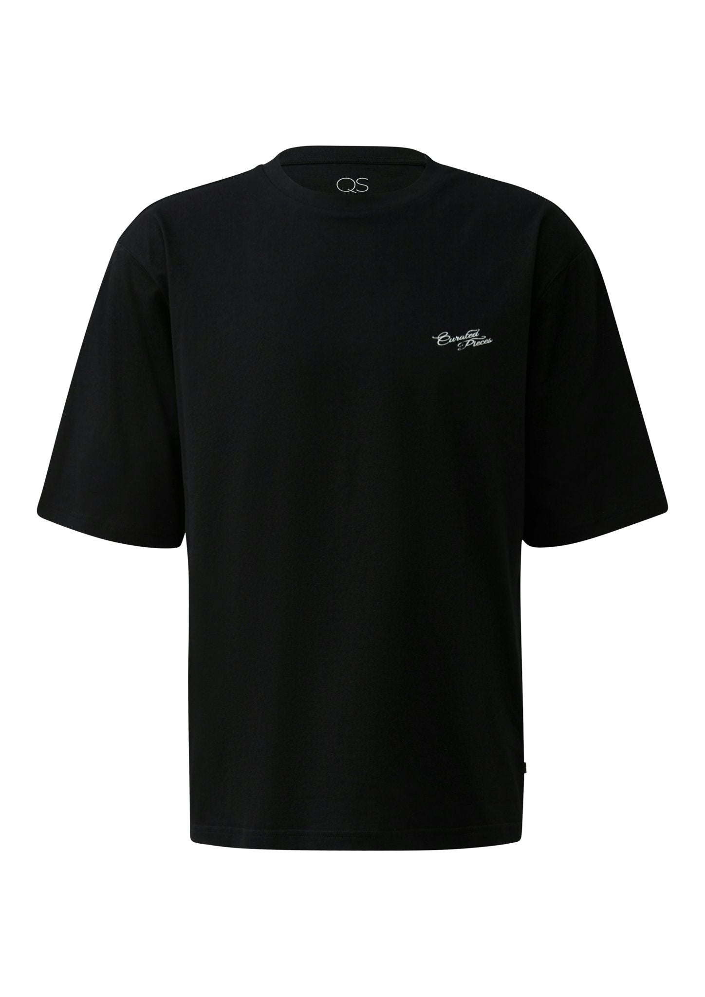 QS by S.Oliver Herren T-Shirts kurz Grey/Black