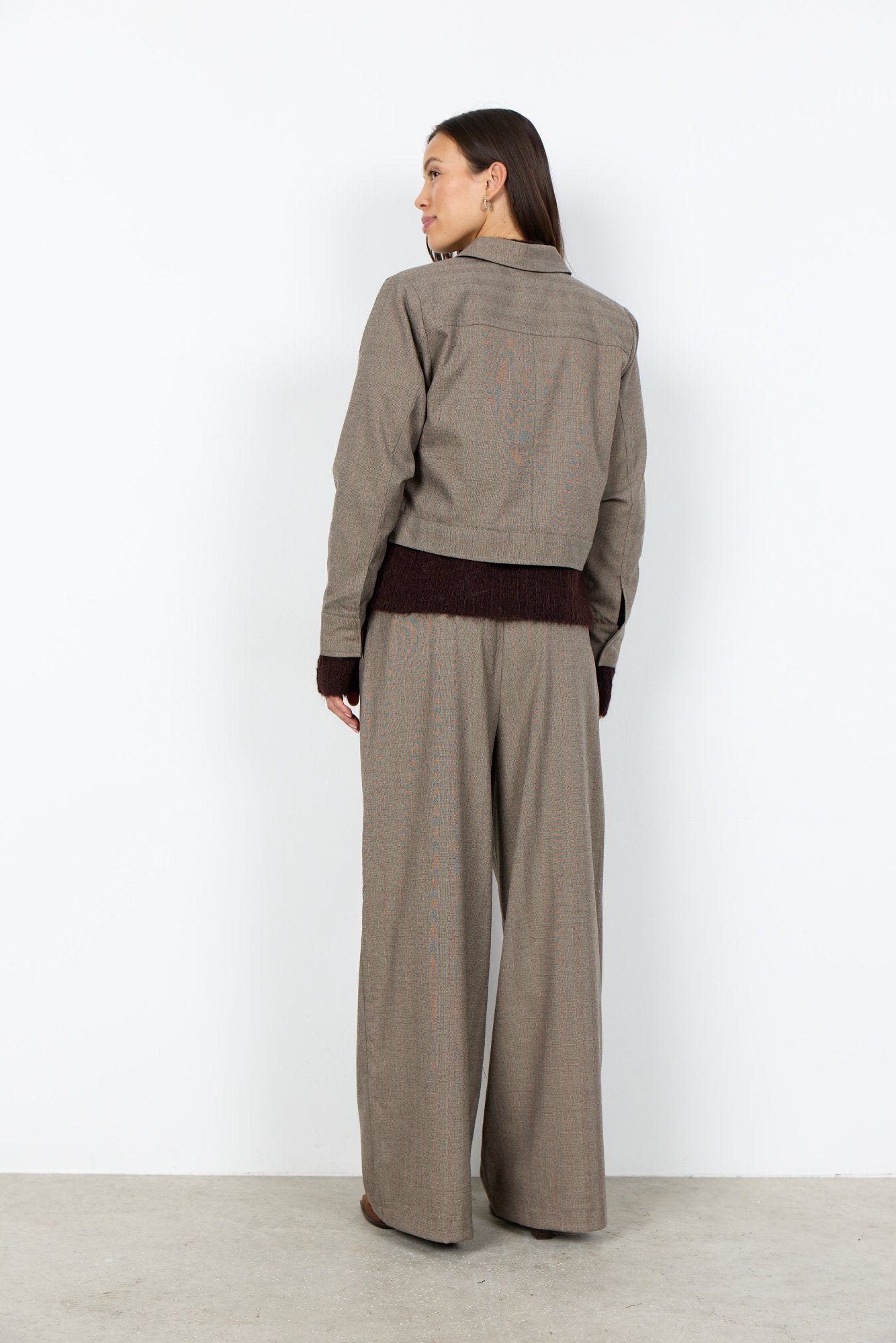 Soya Concept Damen Jacken Madder Brown Co