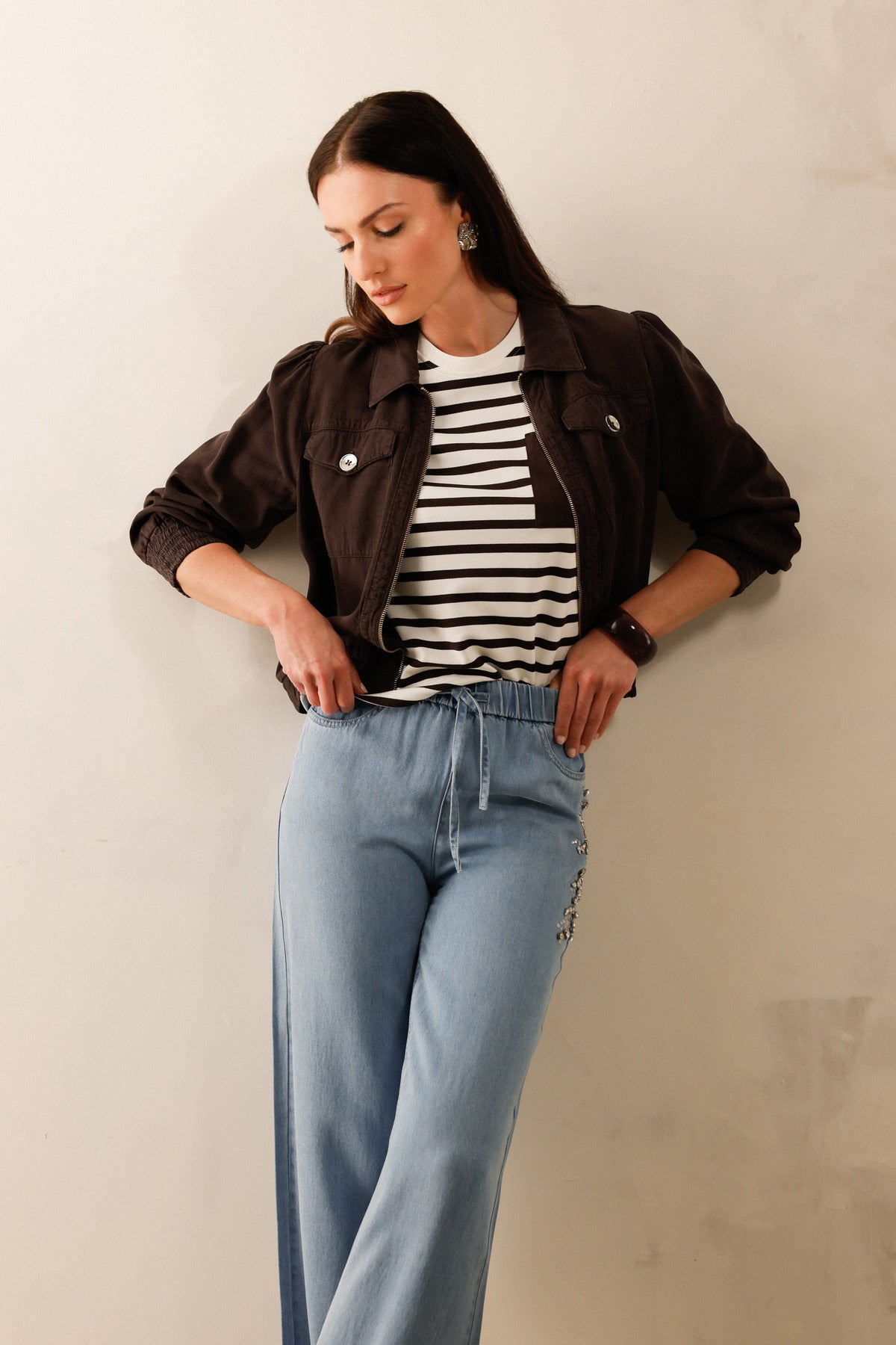 Monari Damen Blazer Coffee
