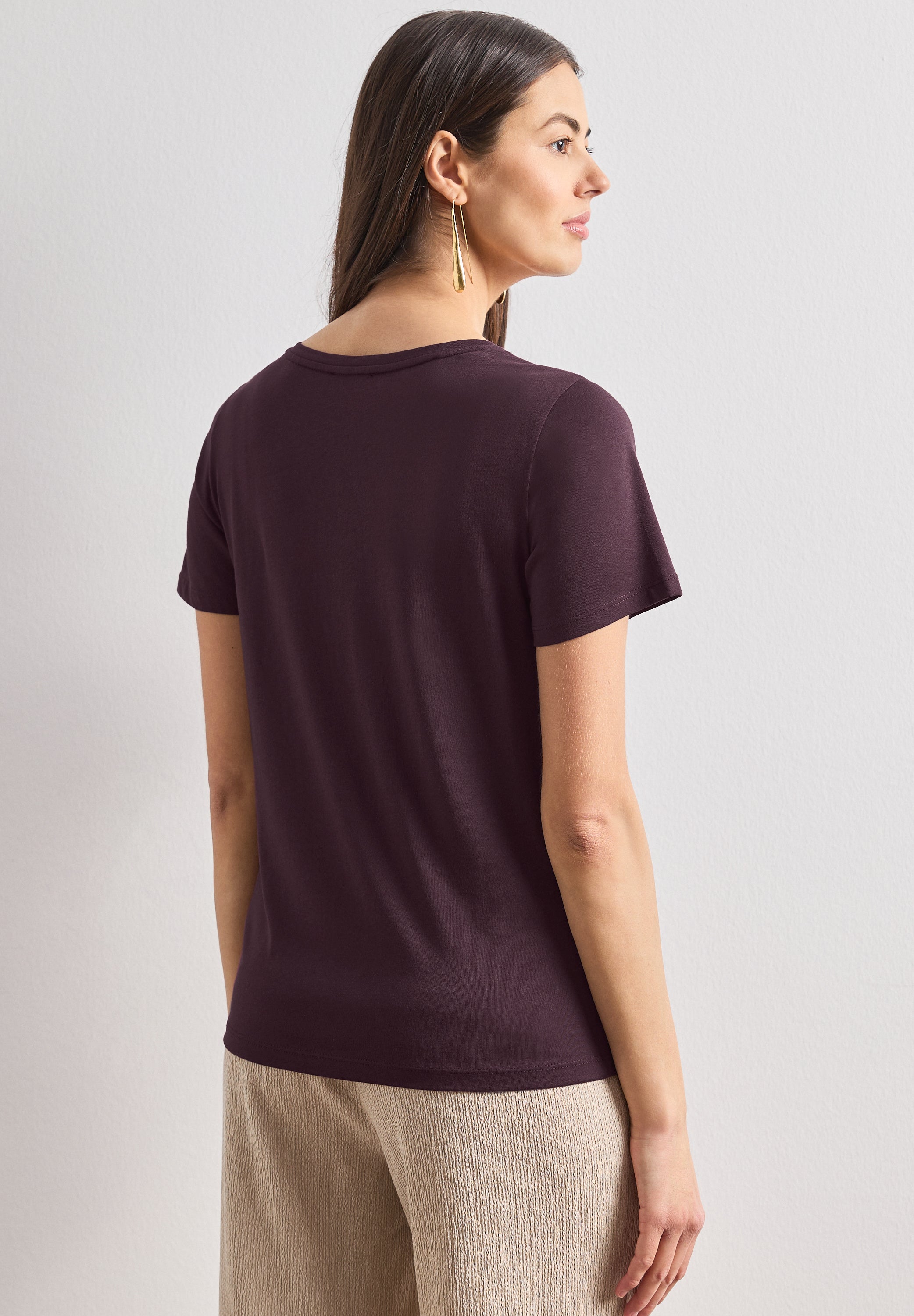Street One Damen T-Shirts Rustic Ro
