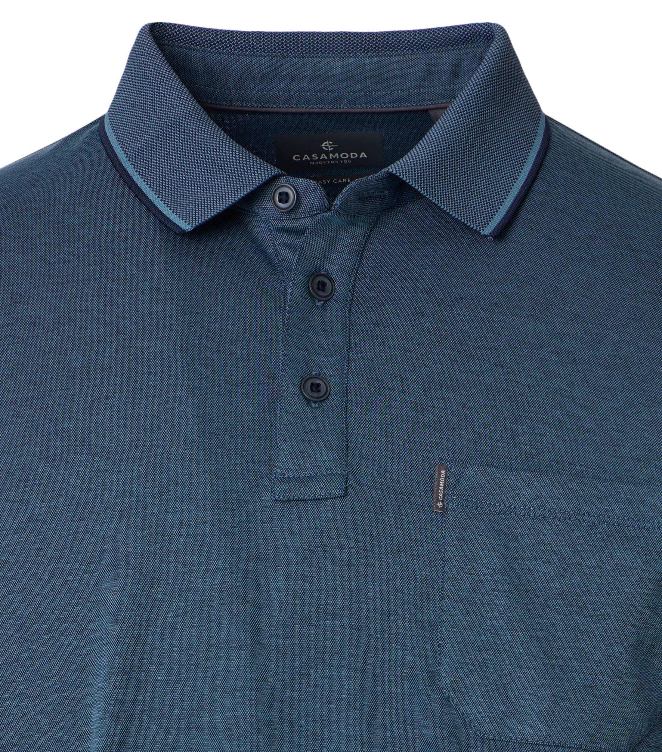 Casa Moda Herren Polo-Shirts  Aqua Bis Pe