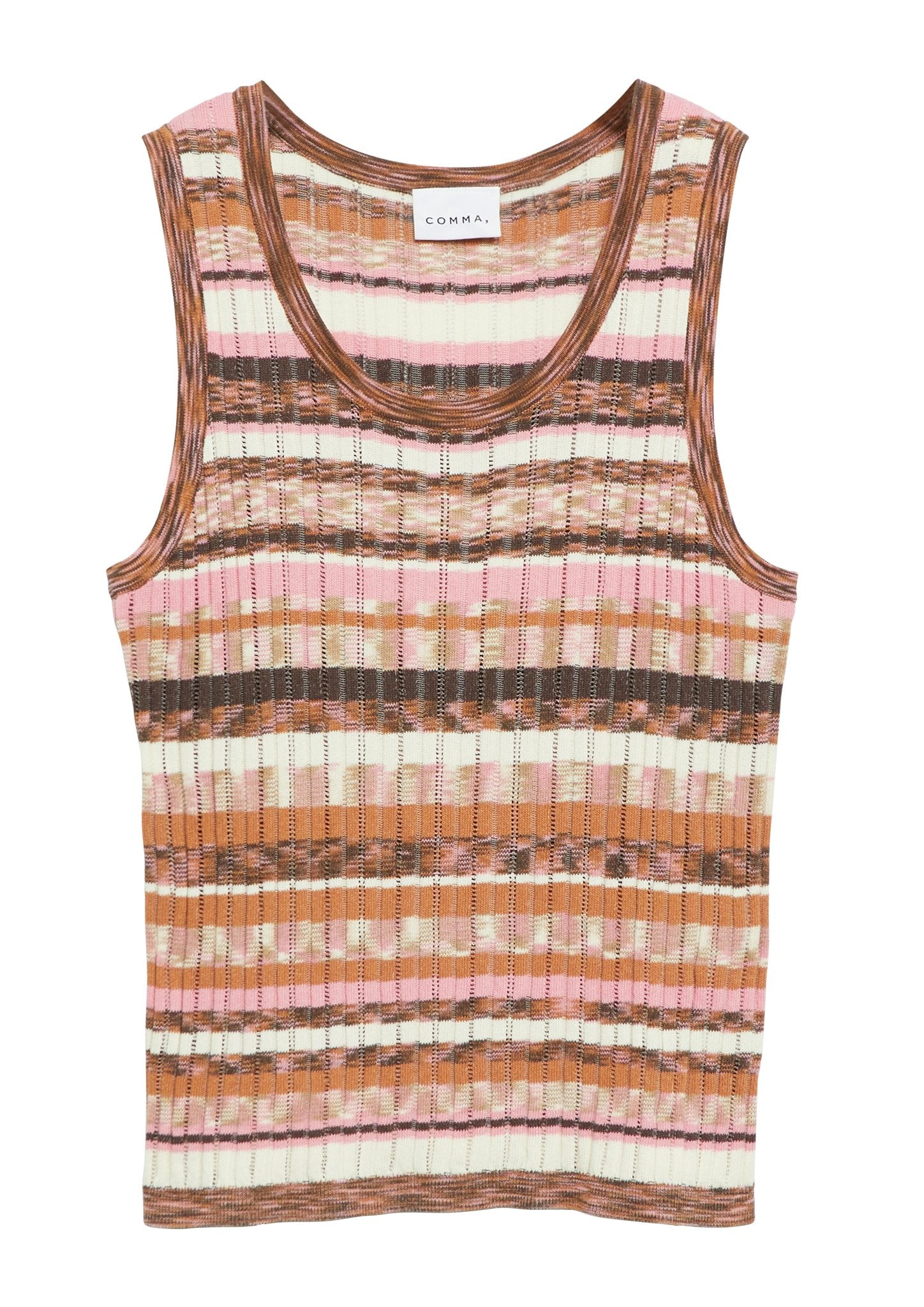 Comma Damen Pullover White