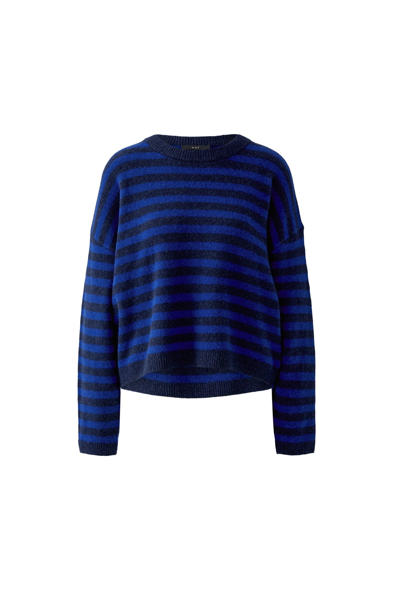Oui Damen Pullover  Blue Blue