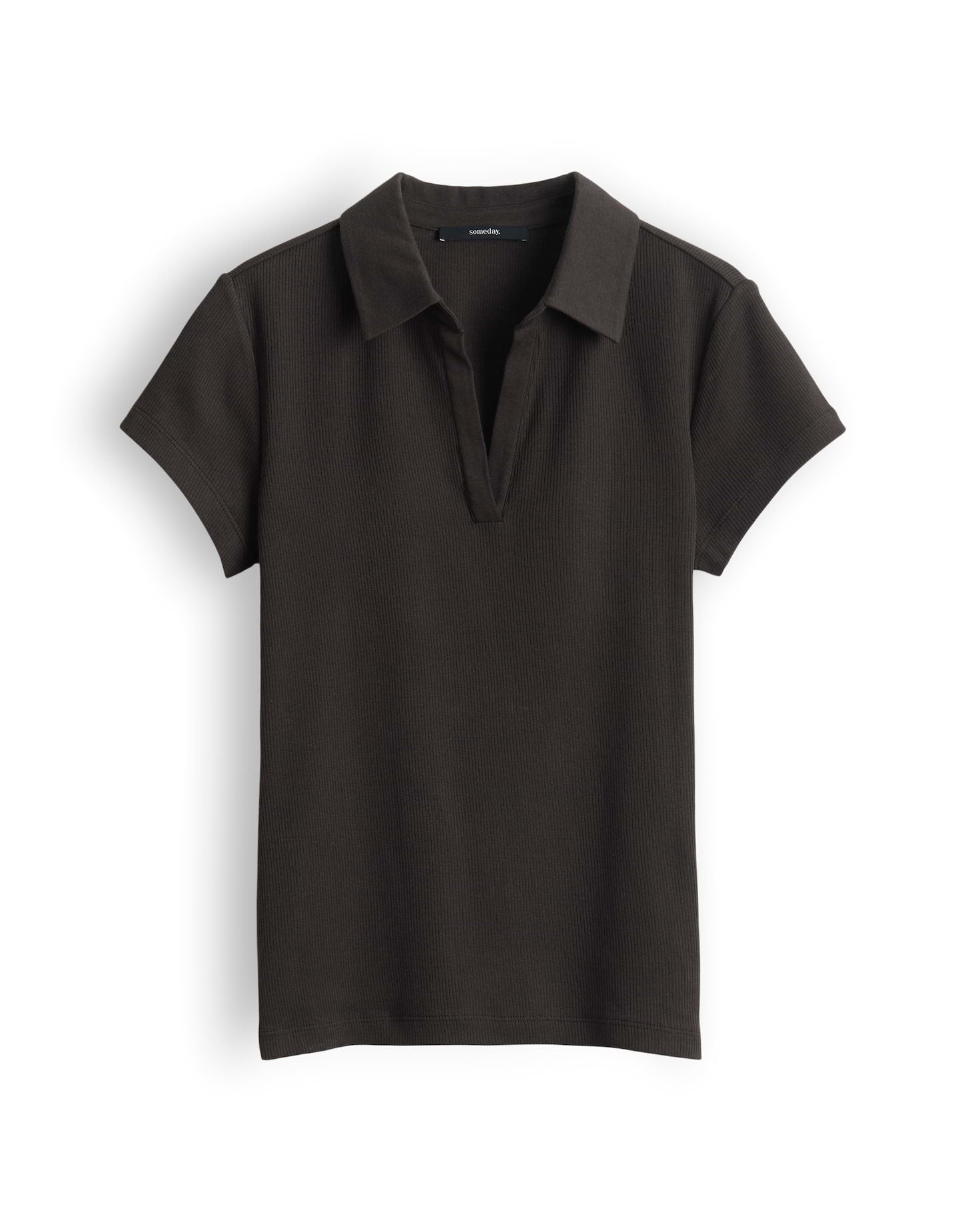Someday Damen T-Shirts Dark Truffle