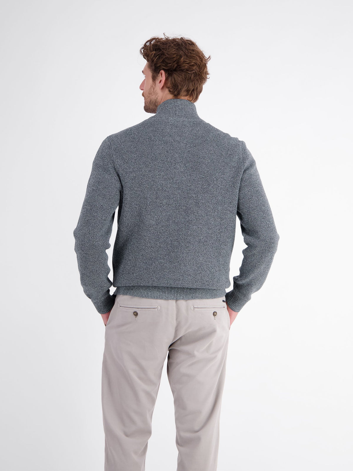Lerros Herren Pullover Misty Blue