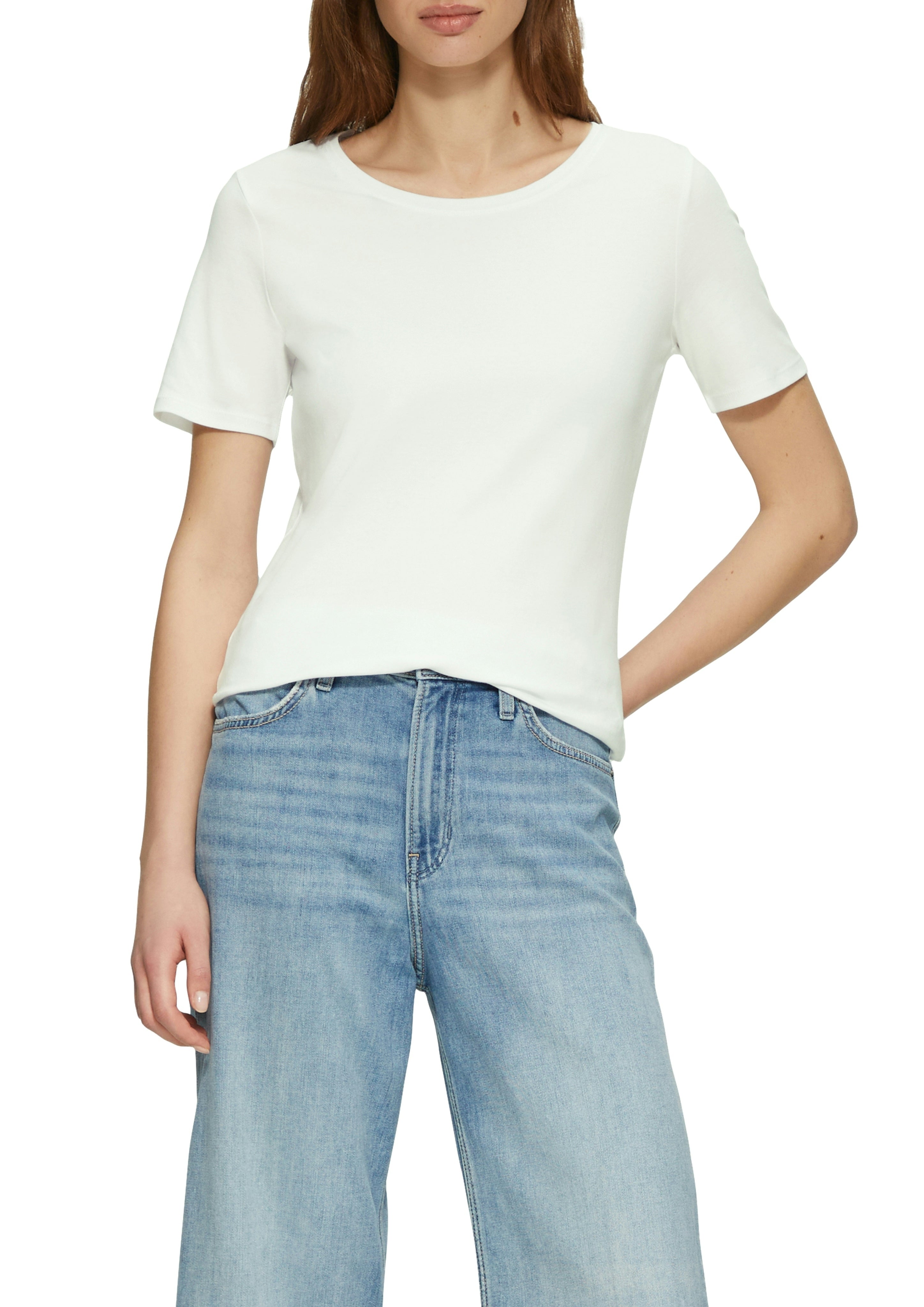 S. Oliver red Damen T-Shirts White