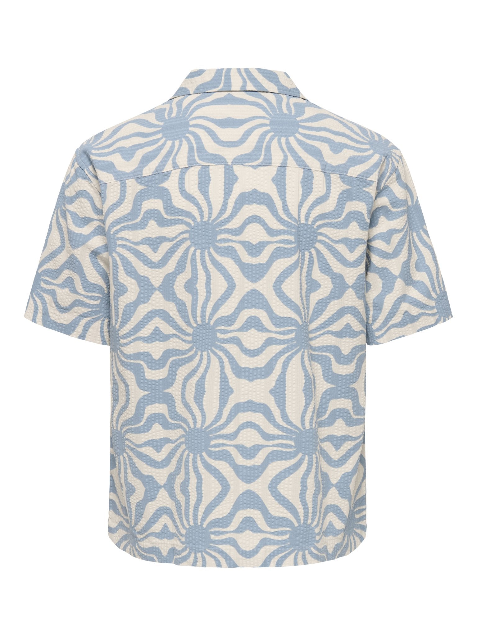 Only & Sons Herren Hemden lang Dusty Blue/Anti