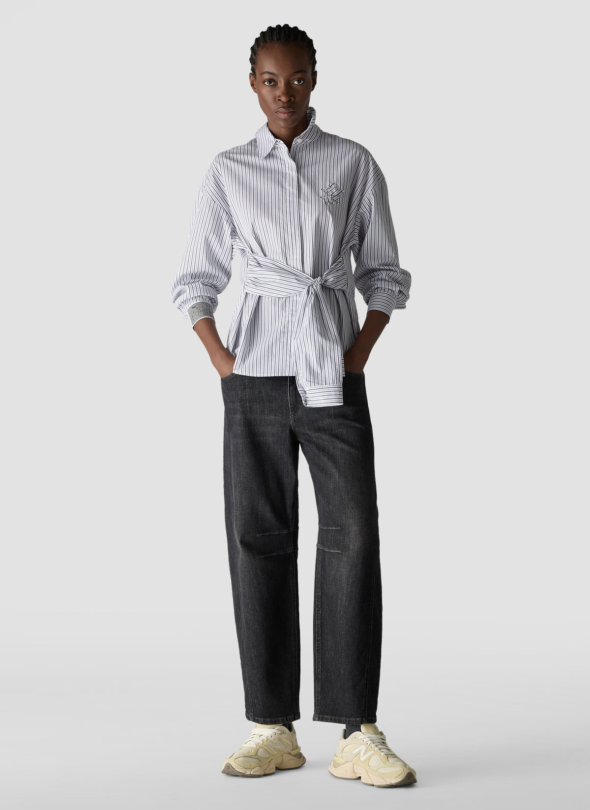 Le Comte Damen Blusen Weiss