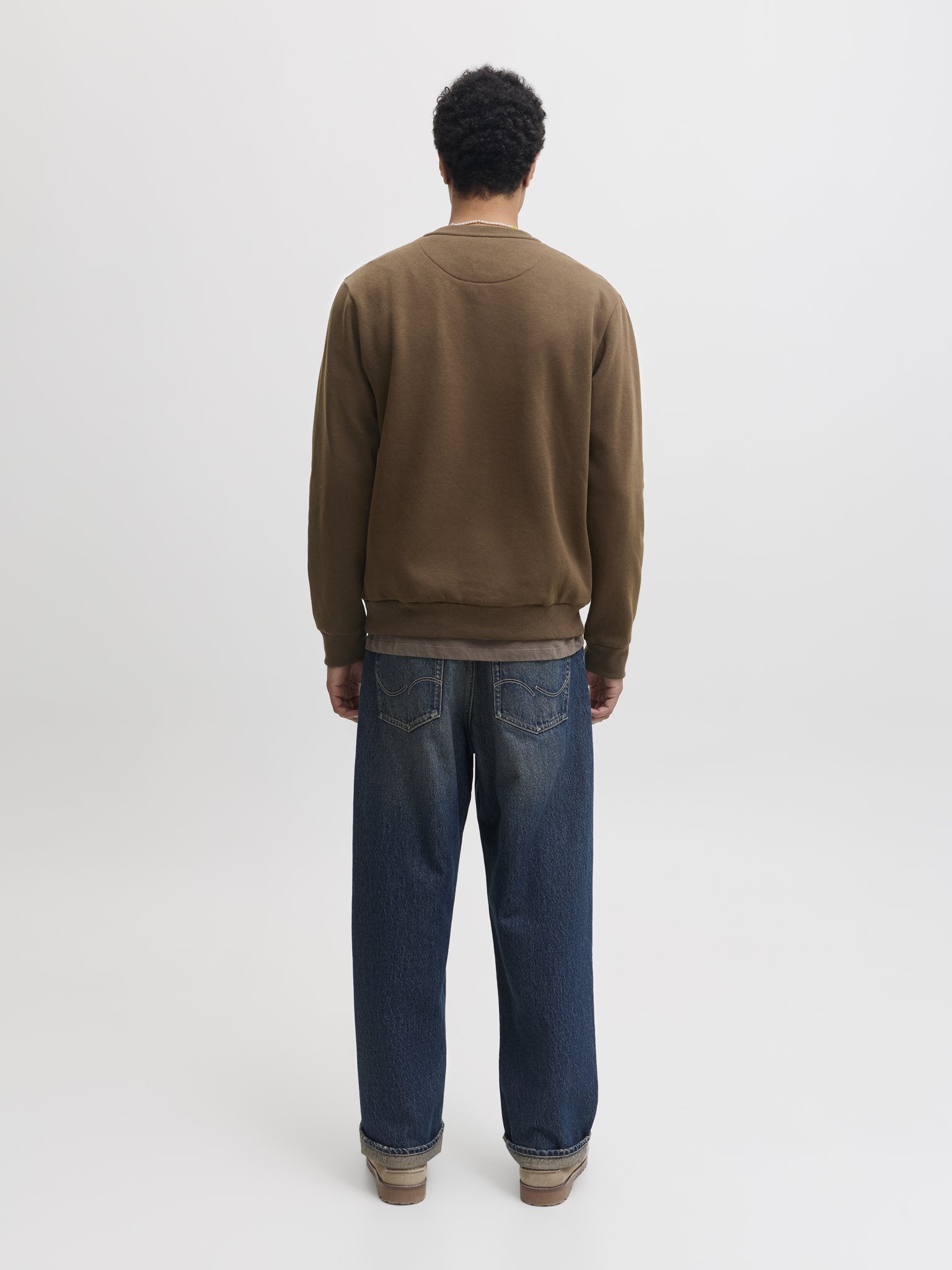 Jack & Jones Herren Sweatshirts Cocoa