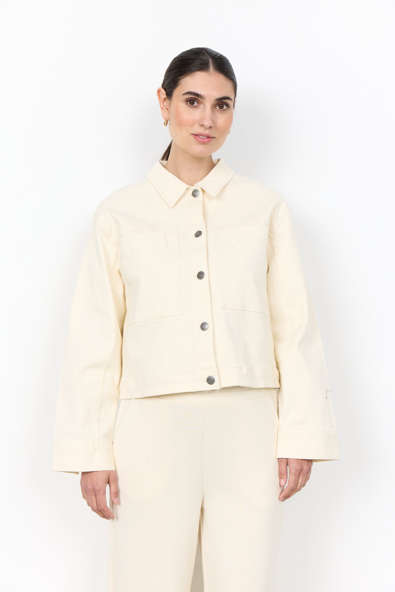 Soya Concept Damen Jacken Cream