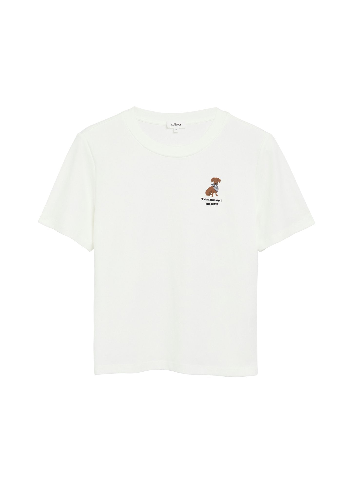 S. Oliver red Damen T-Shirts White