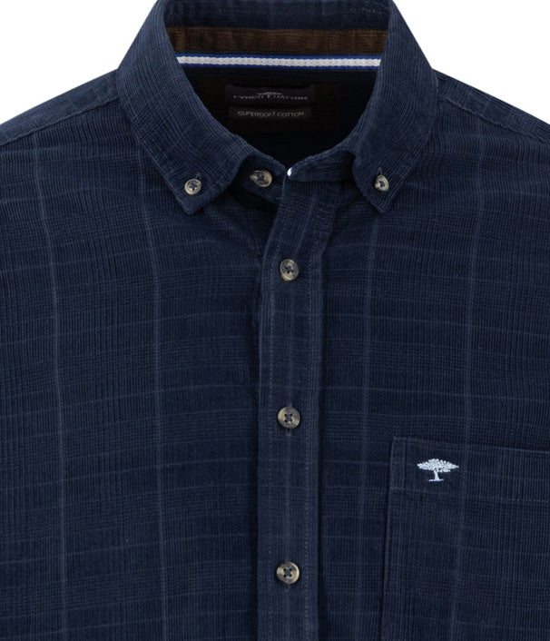 Fynch-Hatton Herren Hemden Navy