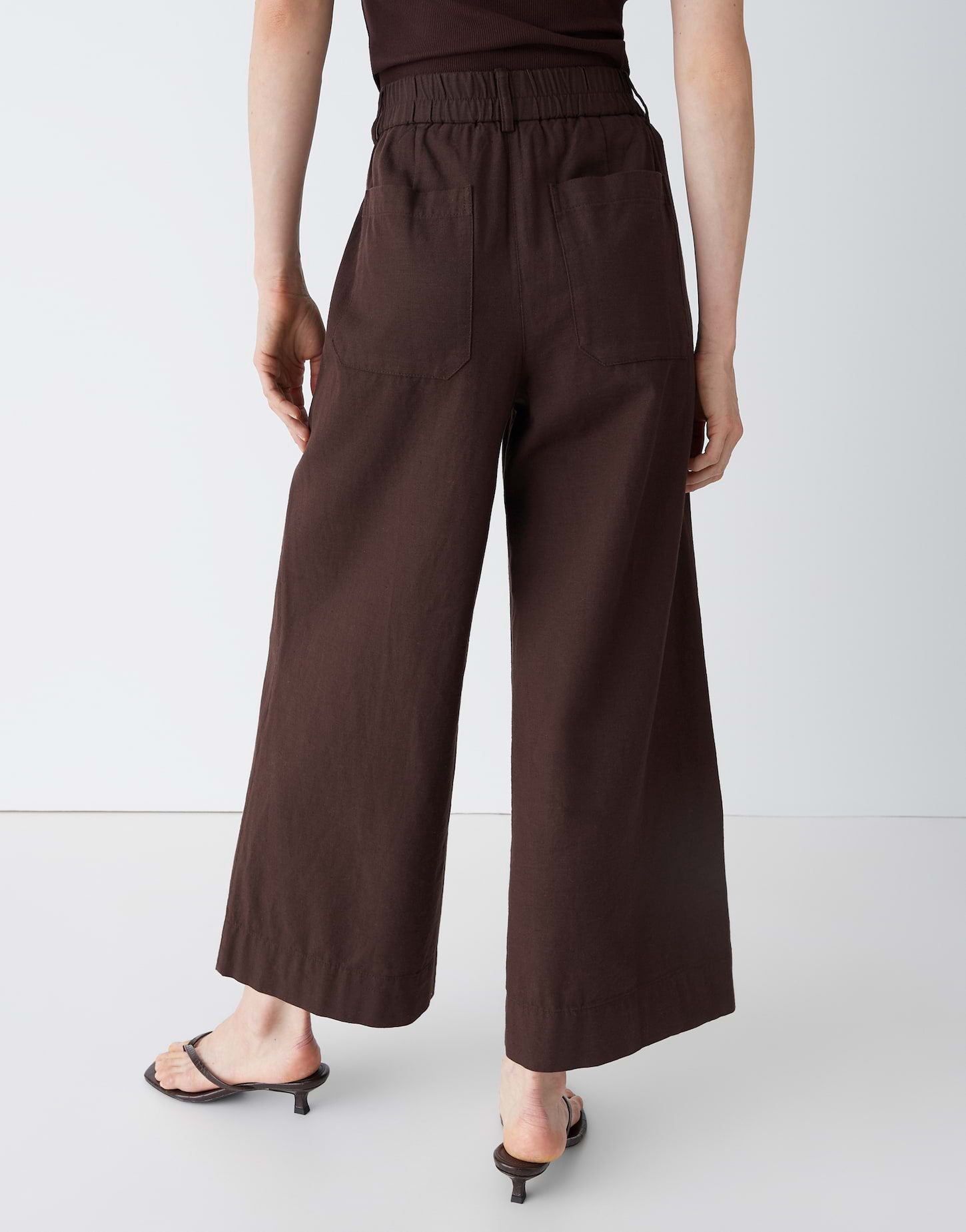 Opus Damen Hosen Coffee Bean