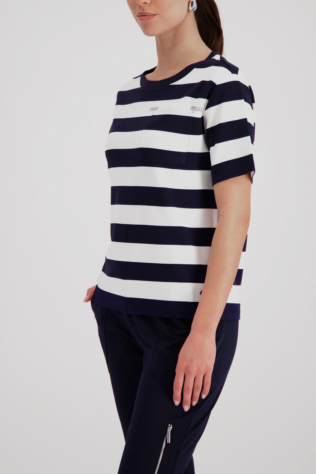 Monari Damen T-Shirts Marine Ring