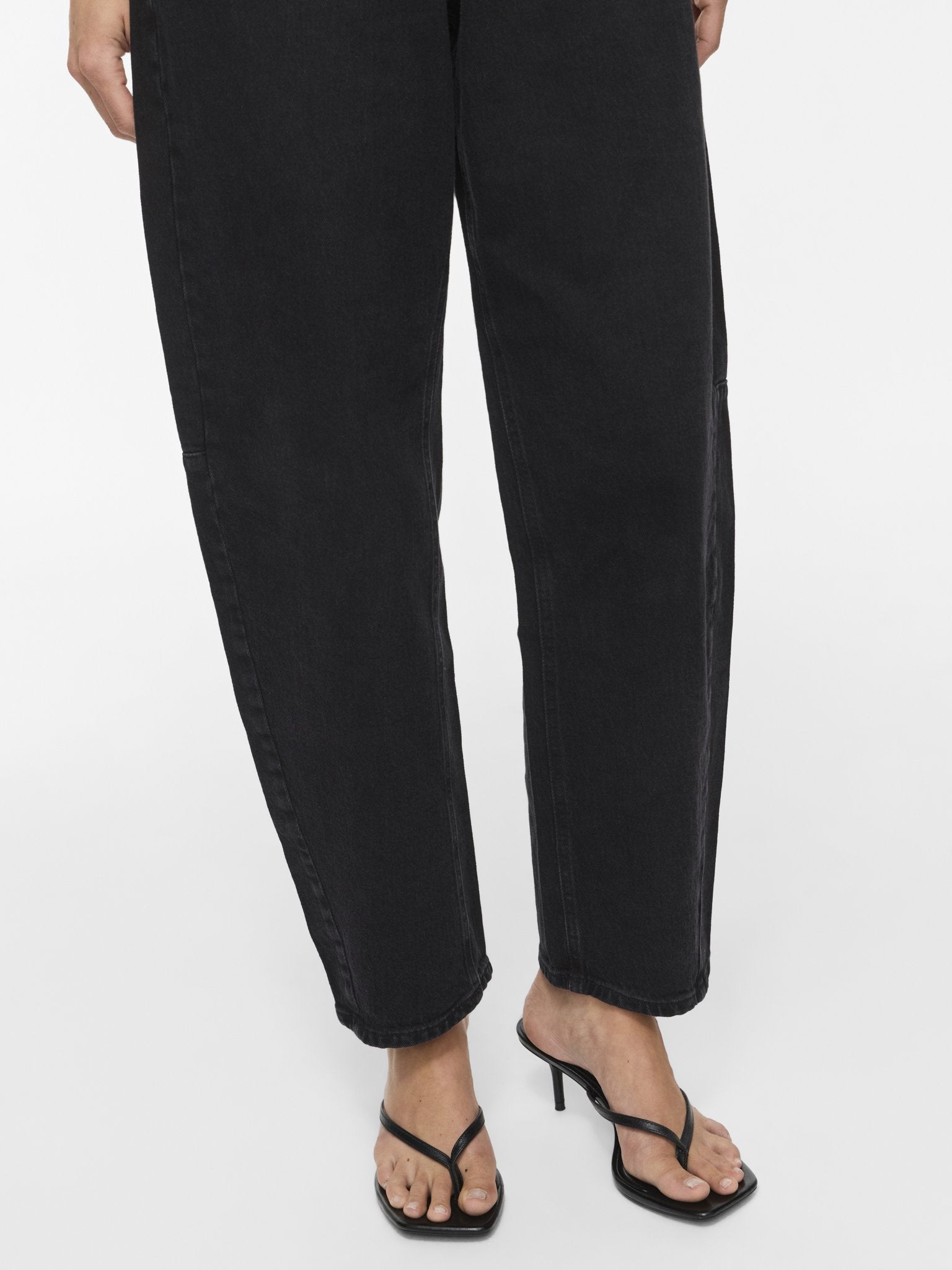 Vila Damen Jeans Black Denim/Was