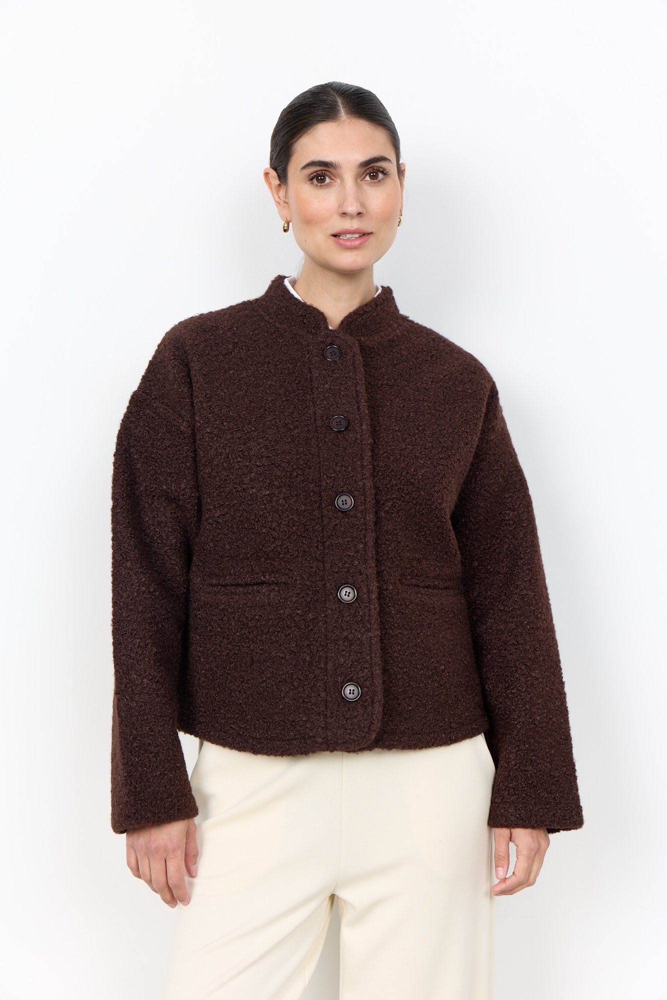 Soya Concept Damen Jacken Chocolate Plum