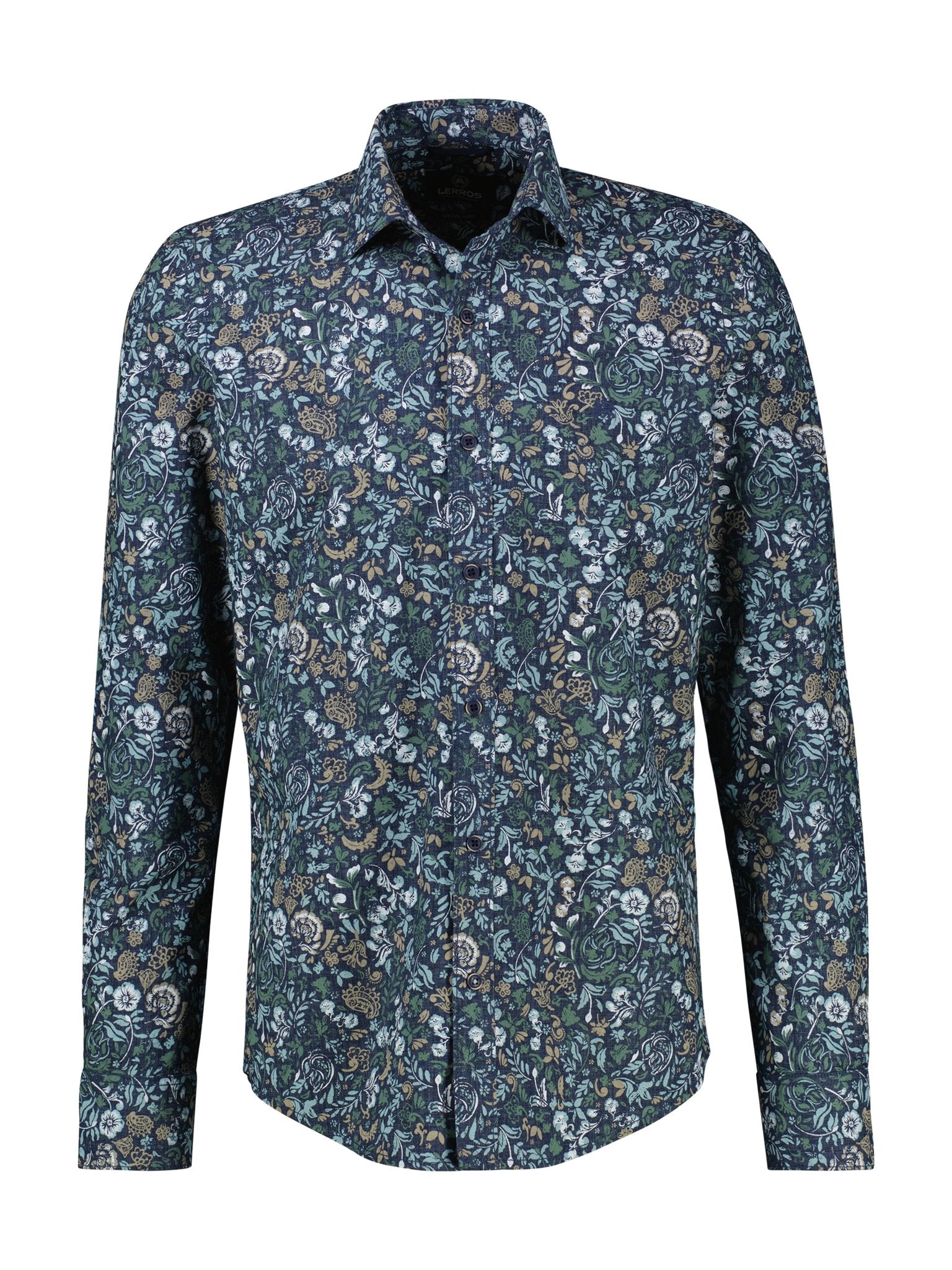 Lerros Herren Hemden Storm Blue