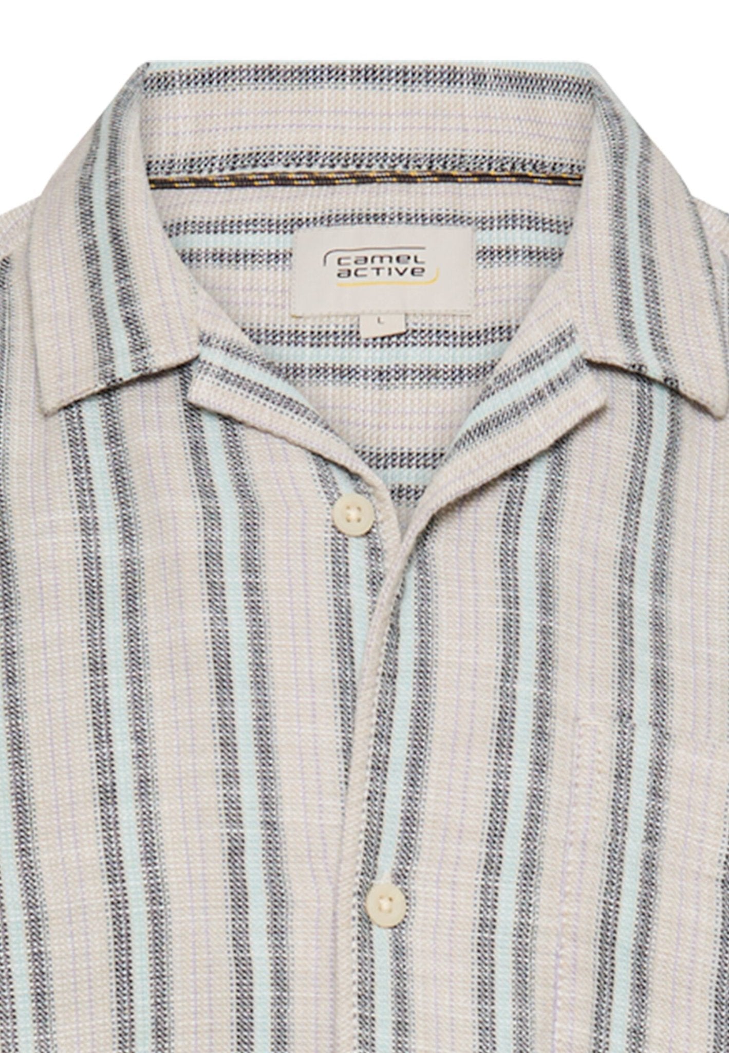 Camel active Herren Hemden kurz  Indigo Blue